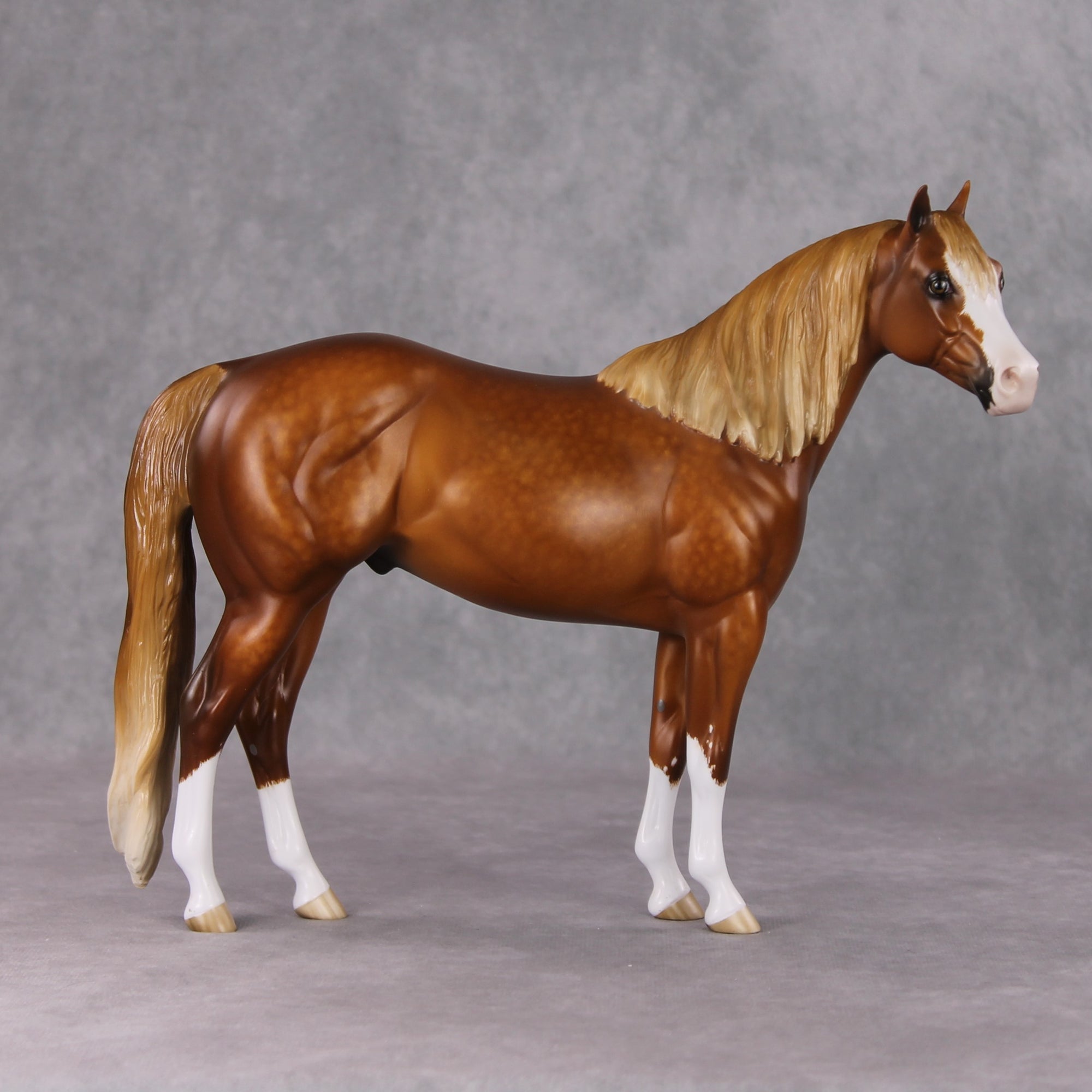 Parson OOAK Dappled Chestnut Custom Ideal Stock Horse By Sheryl Leisure Best Offers 12/24/24