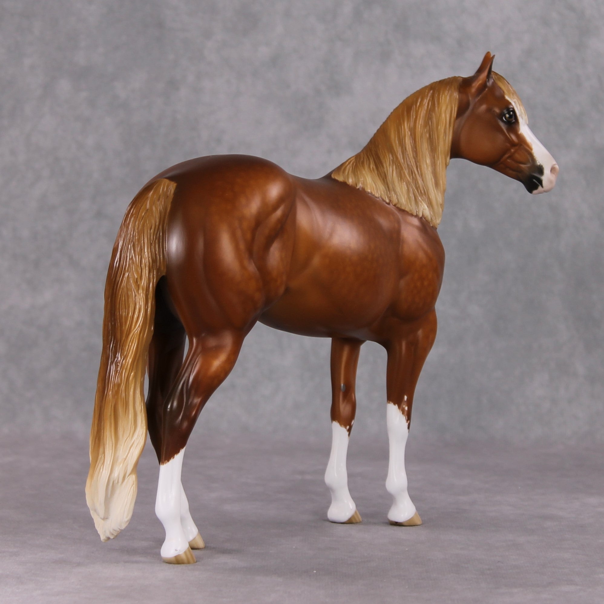 Parson OOAK Dappled Chestnut Custom Ideal Stock Horse By Sheryl Leisure Best Offers 12/24/24
