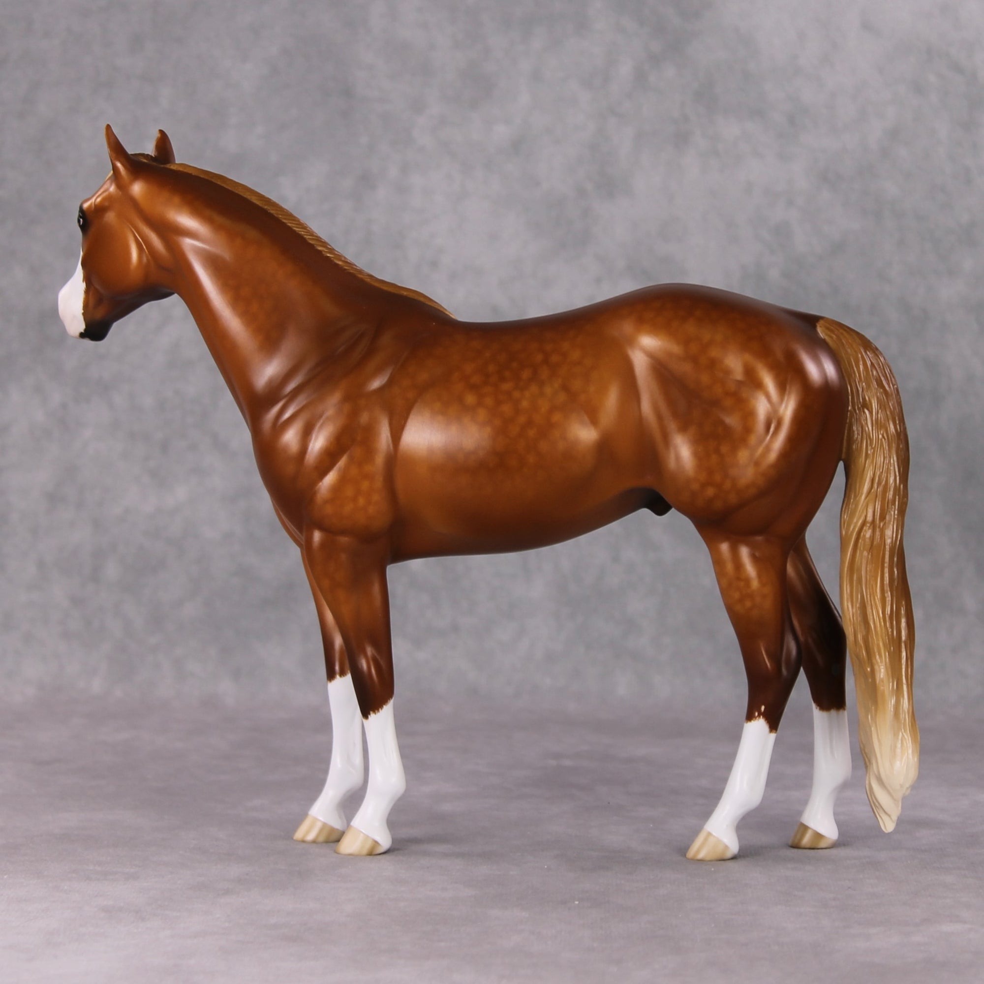 Parson OOAK Dappled Chestnut Custom Ideal Stock Horse By Sheryl Leisure Best Offers 12/24/24