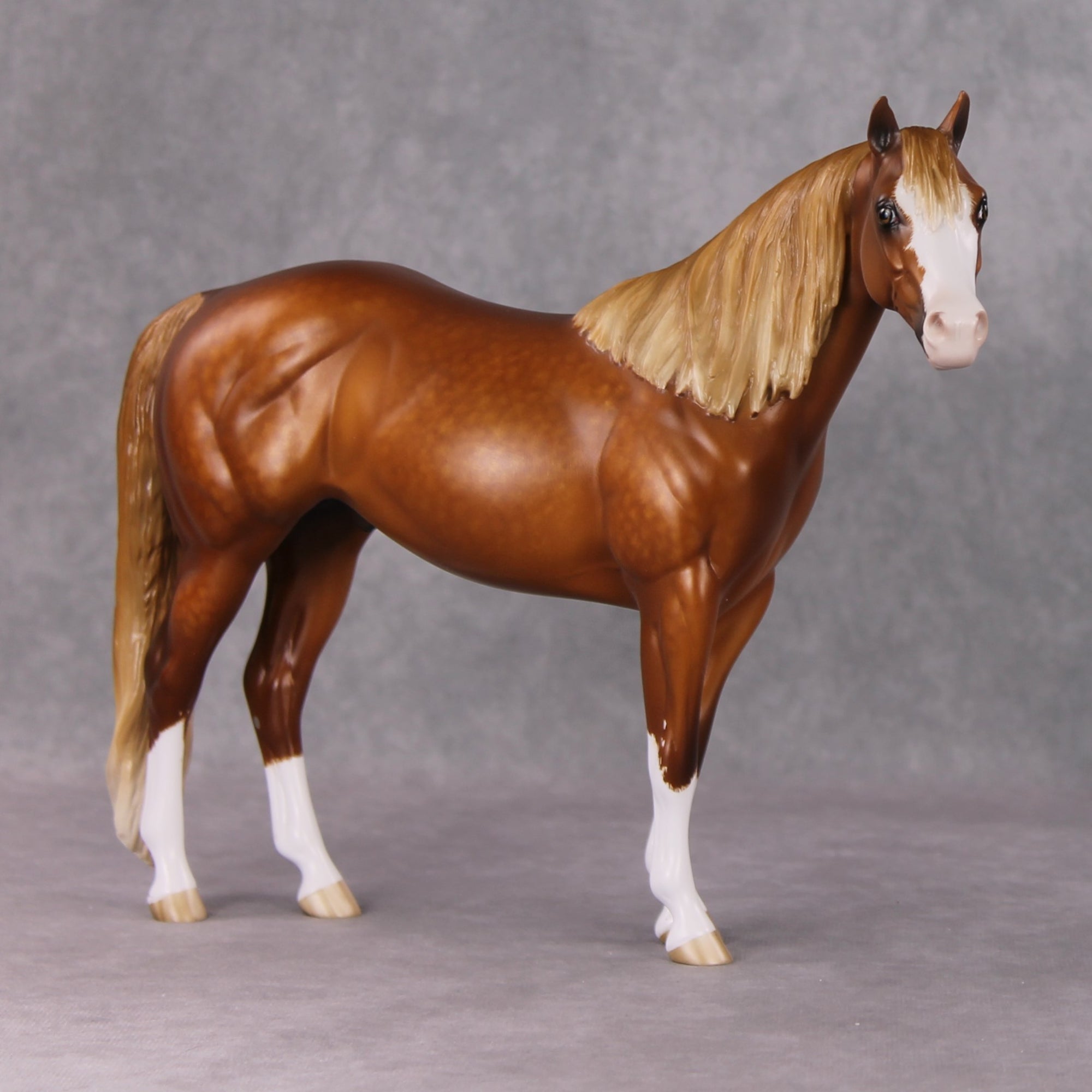 Parson OOAK Dappled Chestnut Custom Ideal Stock Horse By Sheryl Leisure Best Offers 12/24/24