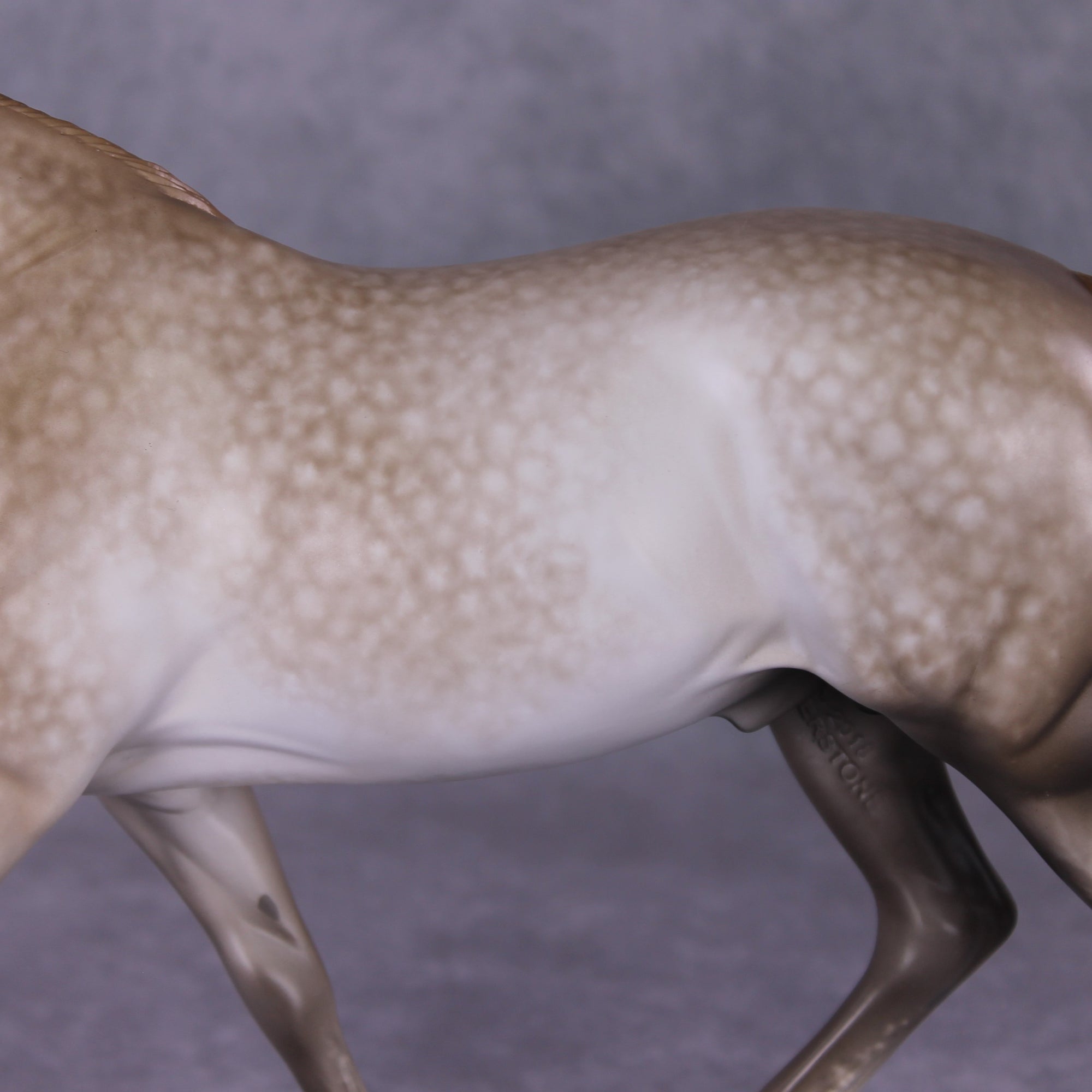 Wencelaus OOAK Dappled Chestnut Going Grey Custom Irish Draught By Sheryl Leisure Best Offers 12/24/24