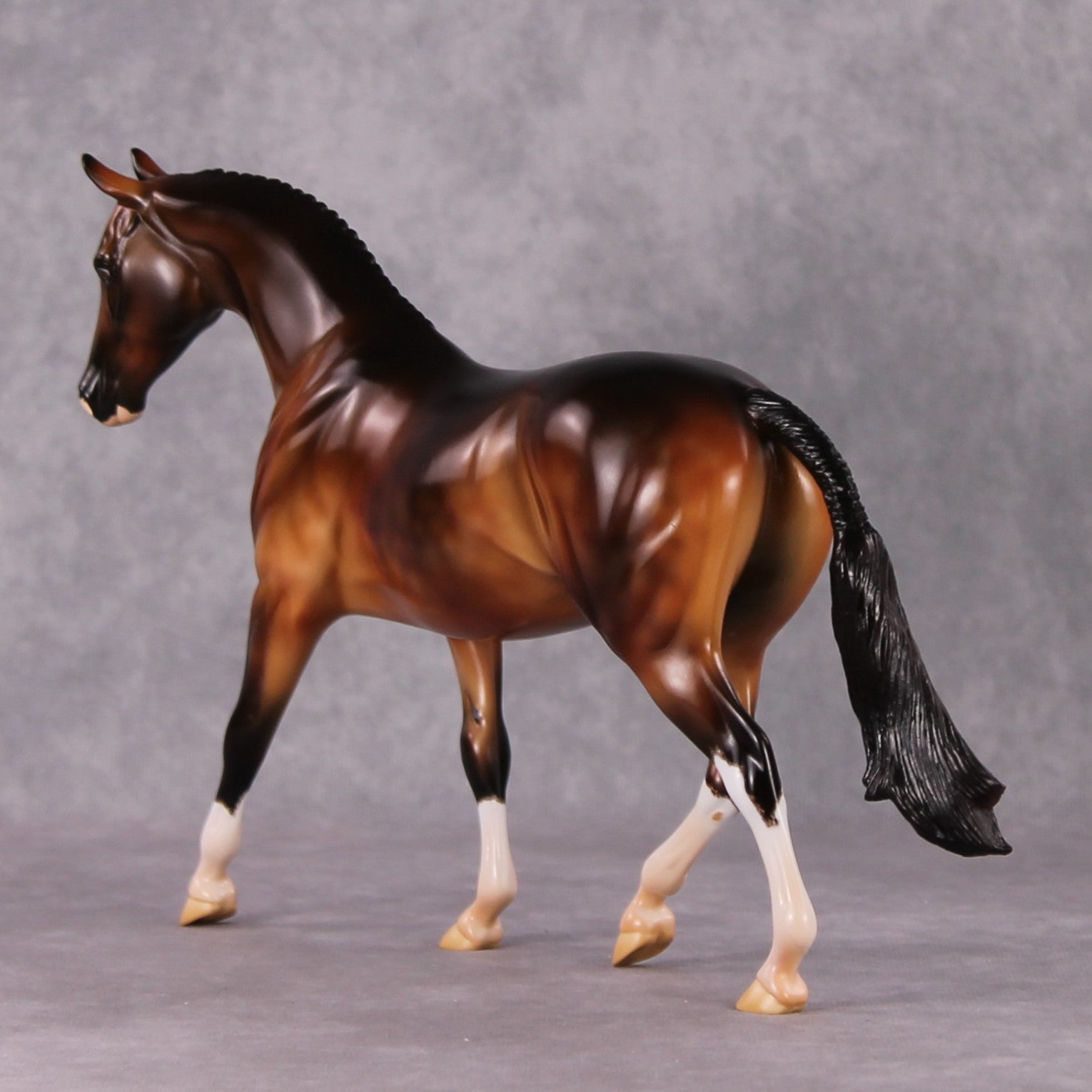 Weebiscuit OOAK Dapple Bay Custom Pony By Mel Miller Best Offers 12/24/24