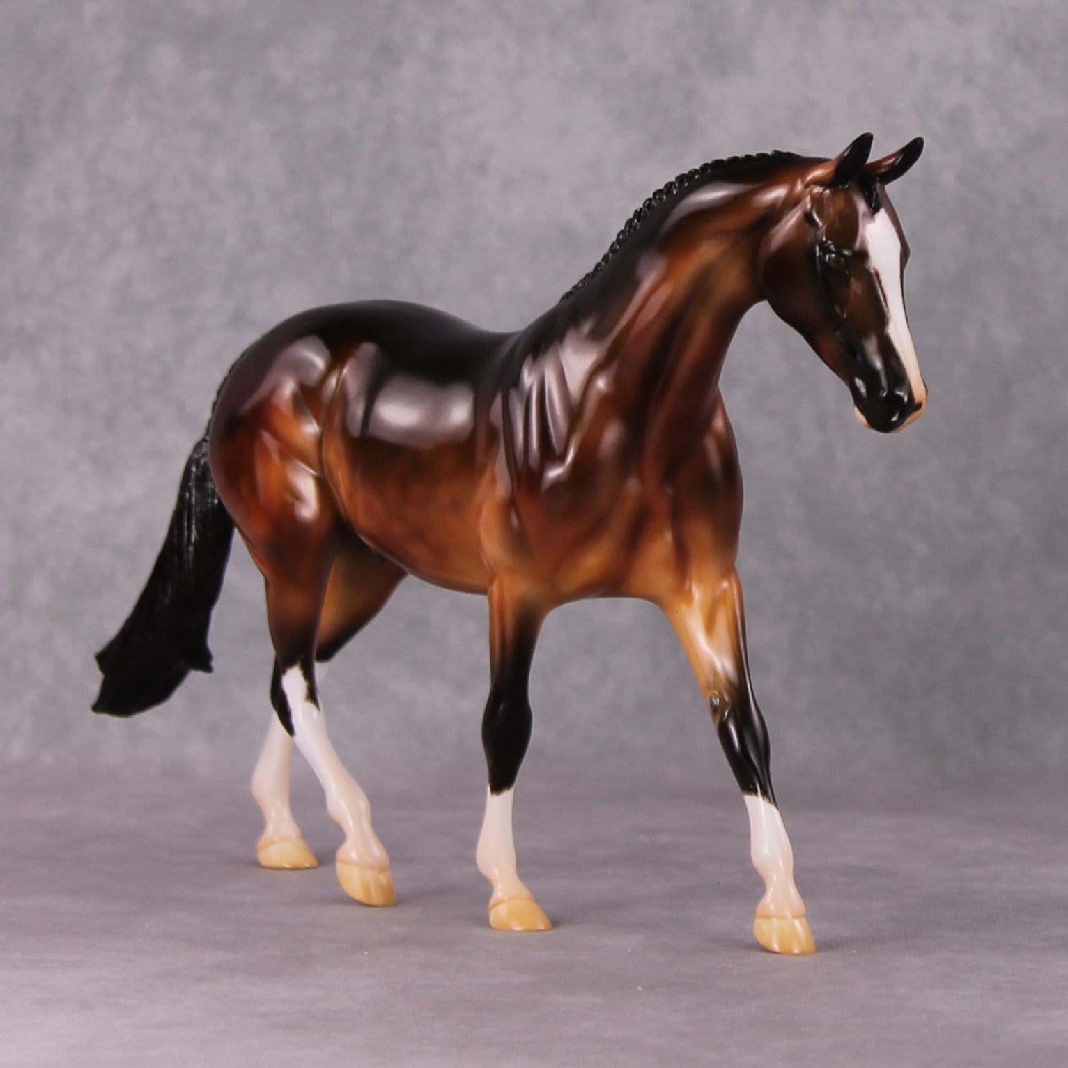 Weebiscuit OOAK Dapple Bay Custom Pony By Mel Miller Best Offers 12/24/24