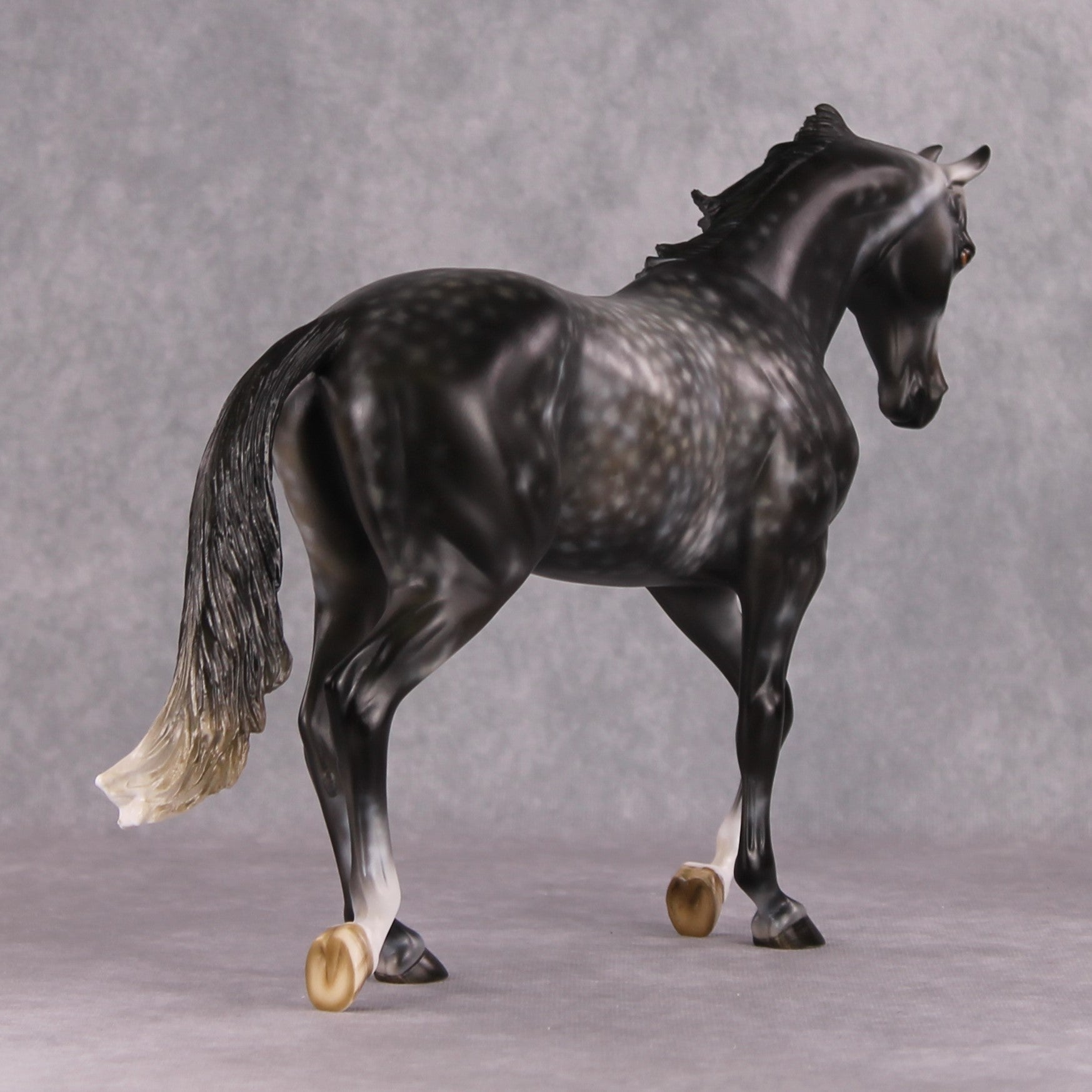 Blanton OOAK Dapple Grey Custom Thoroughbred By Heather Bullach Best Offers 12/24/24