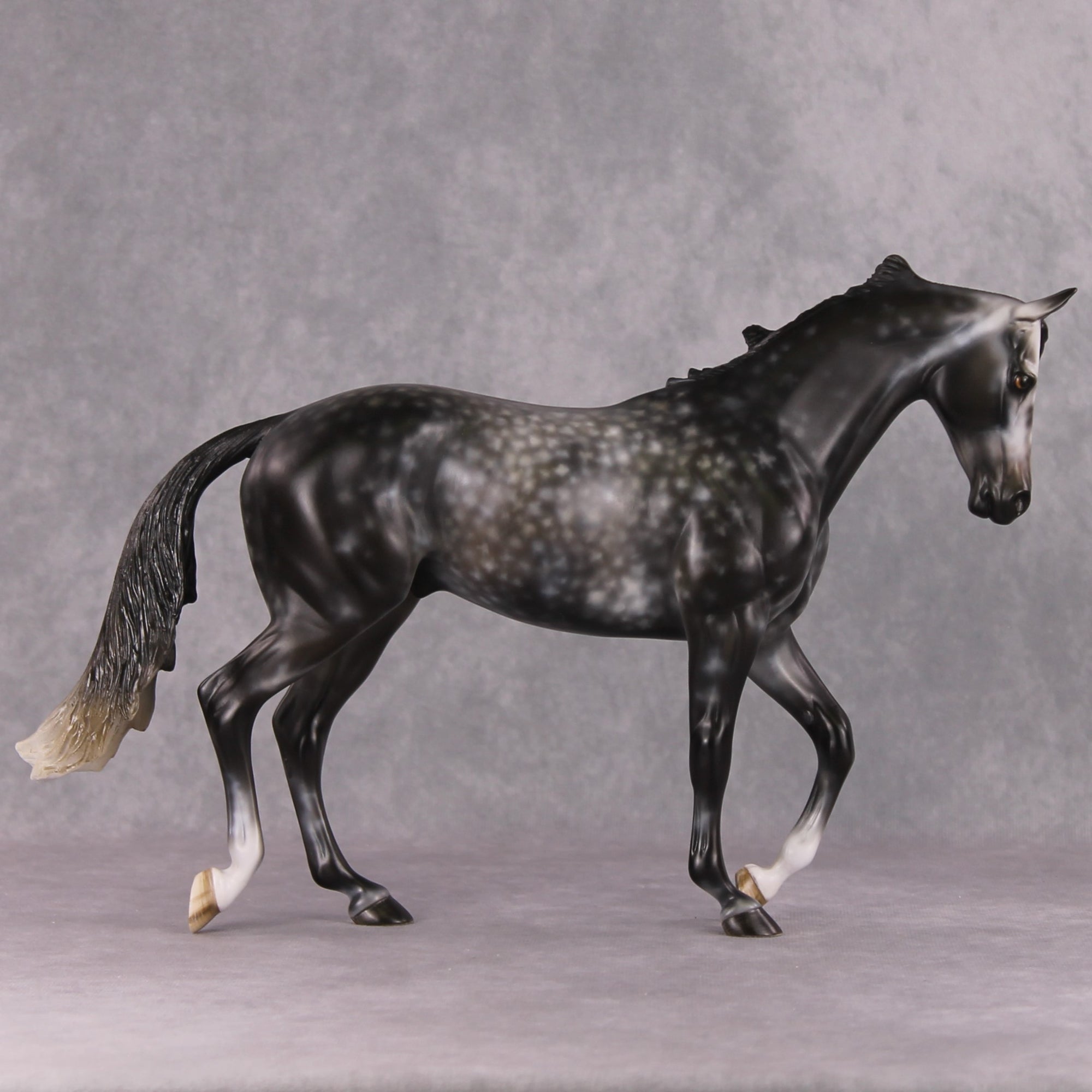 Blanton OOAK Dapple Grey Custom Thoroughbred By Heather Bullach Best Offers 12/24/24
