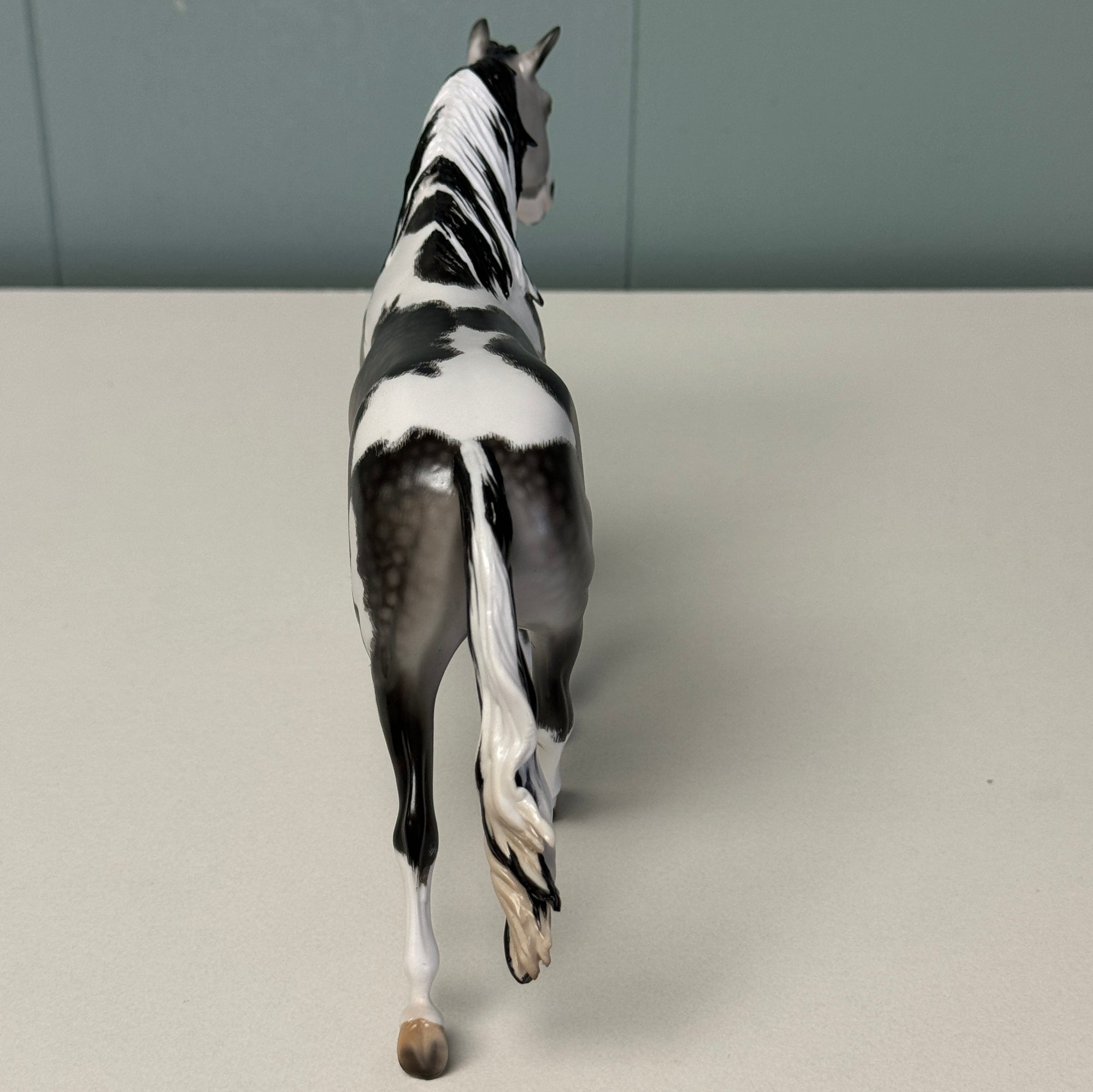 Blow Ye Winds Dappled Grey Tobiano Custom Warmblood Pebble By Ellen Robbins Best Offers 6/18/24