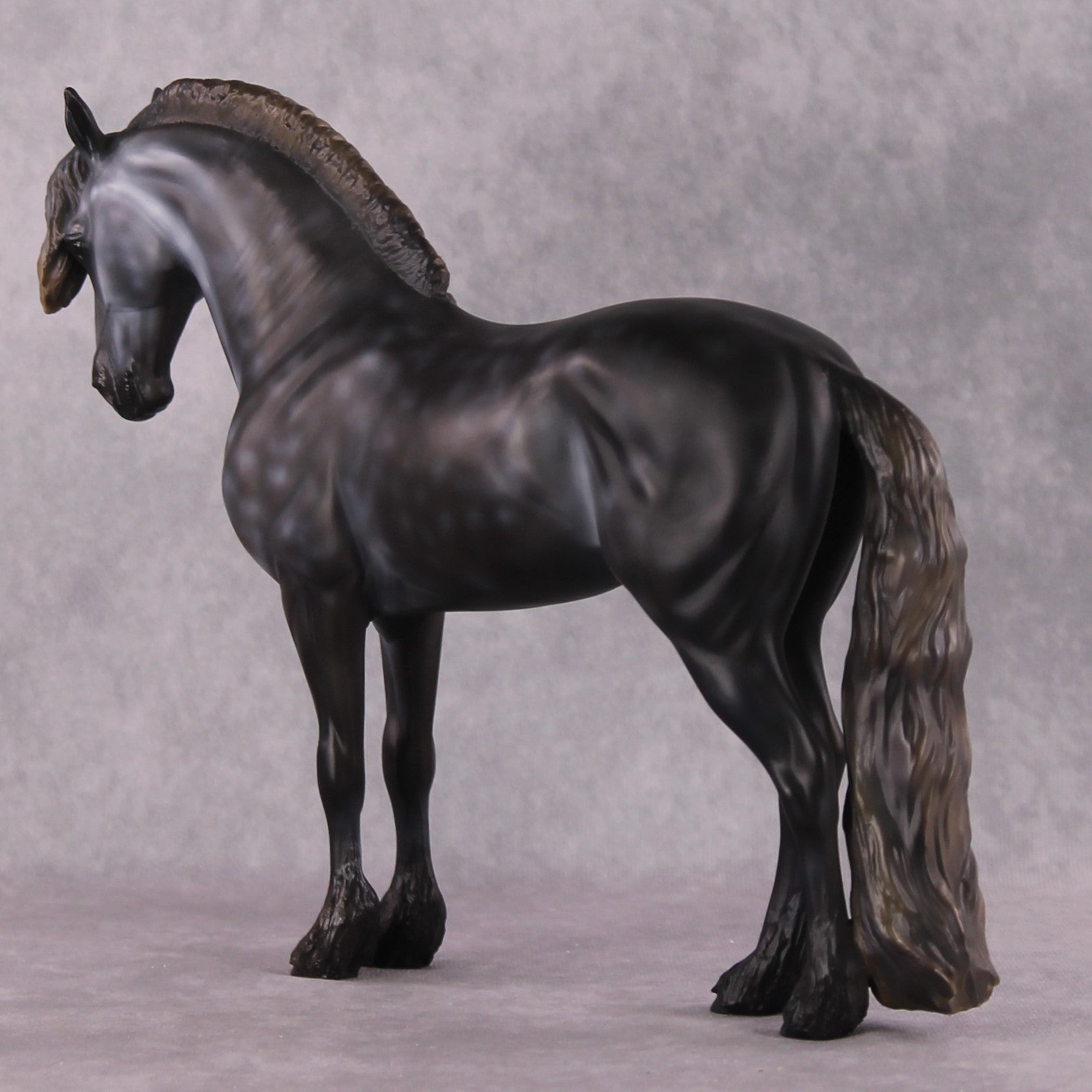 "Amadore" OOAK FCM Andalusian By Kristen Cermele - April GemStones Series