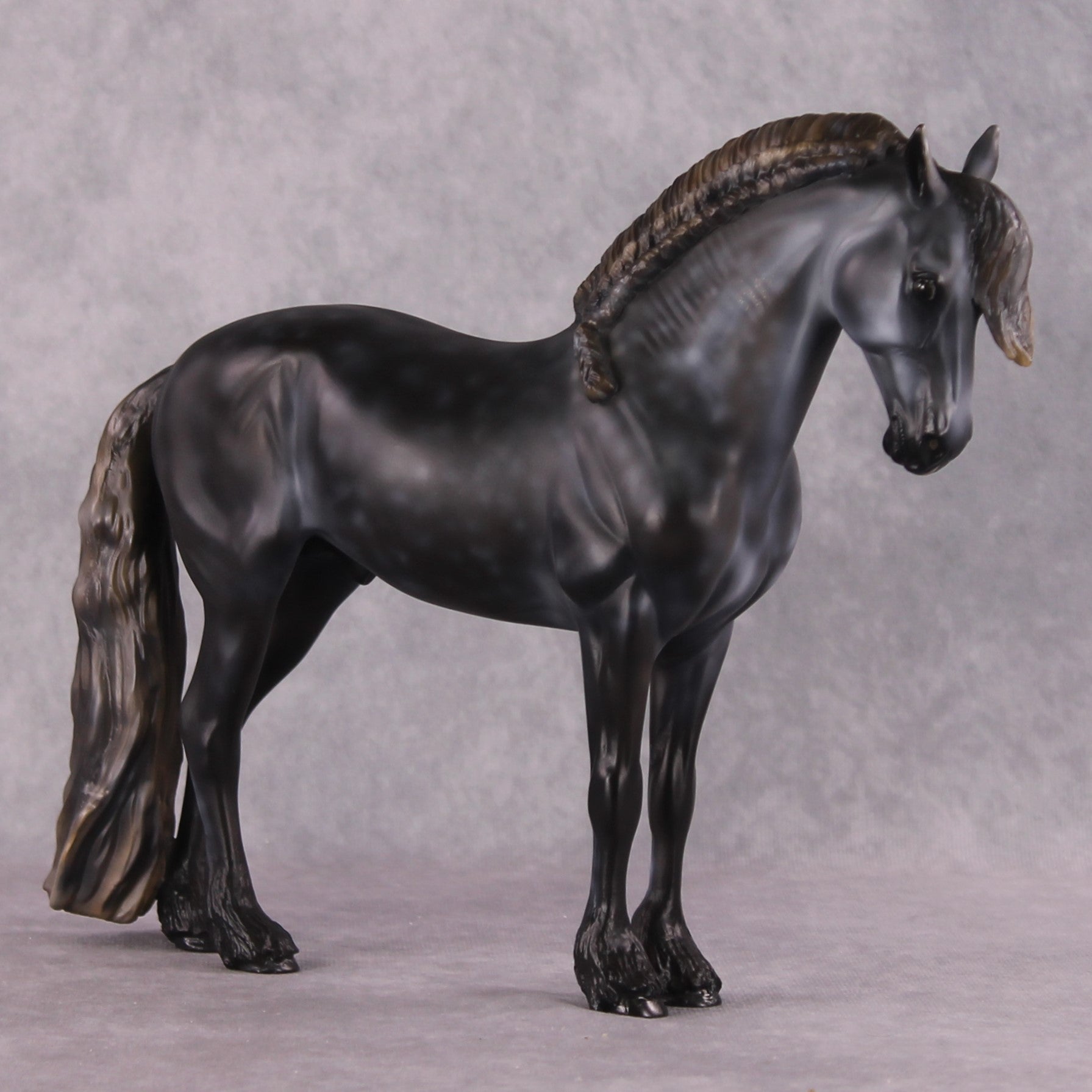 "Amadore" OOAK FCM Andalusian By Kristen Cermele - April GemStones Series