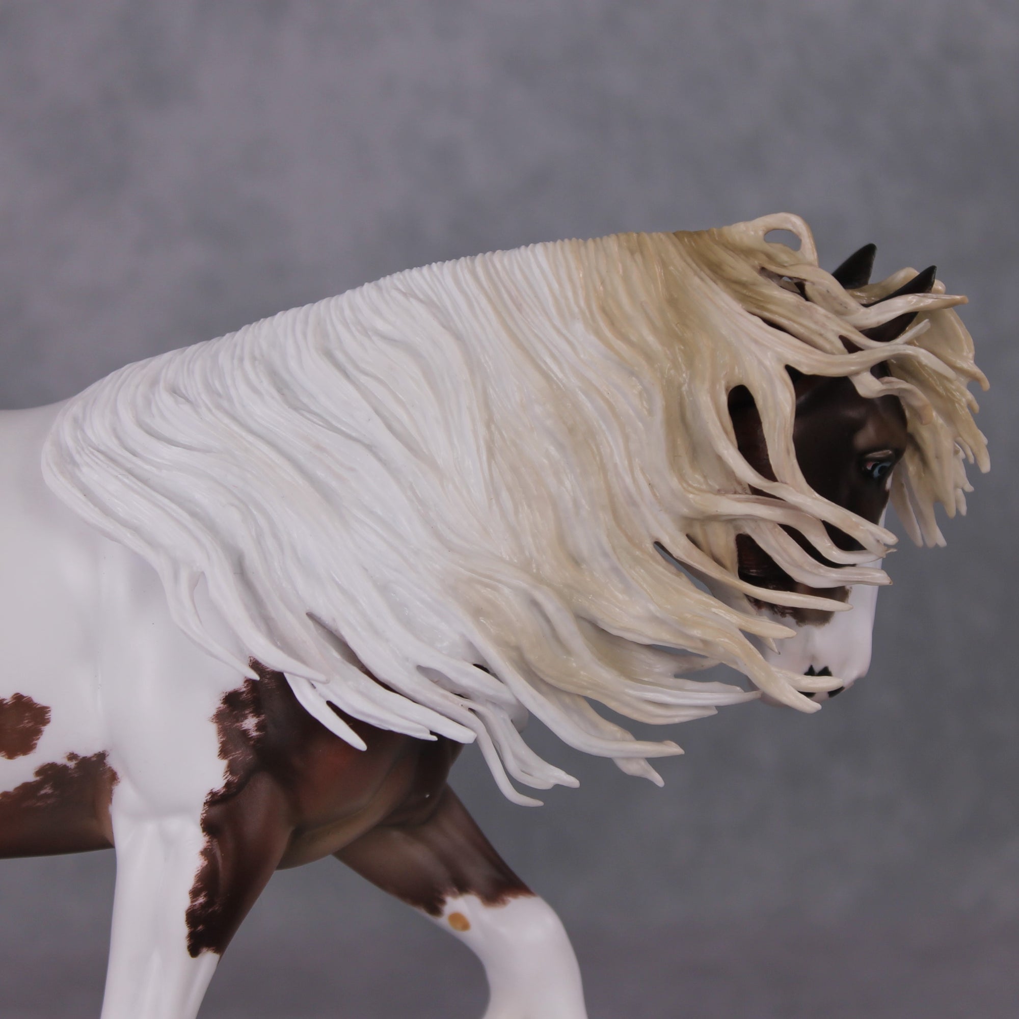 Cornelius OOAK Silver Dapple Tobiano Custom Irish Cob Painted By Jess Hamill HS24 Best Offer