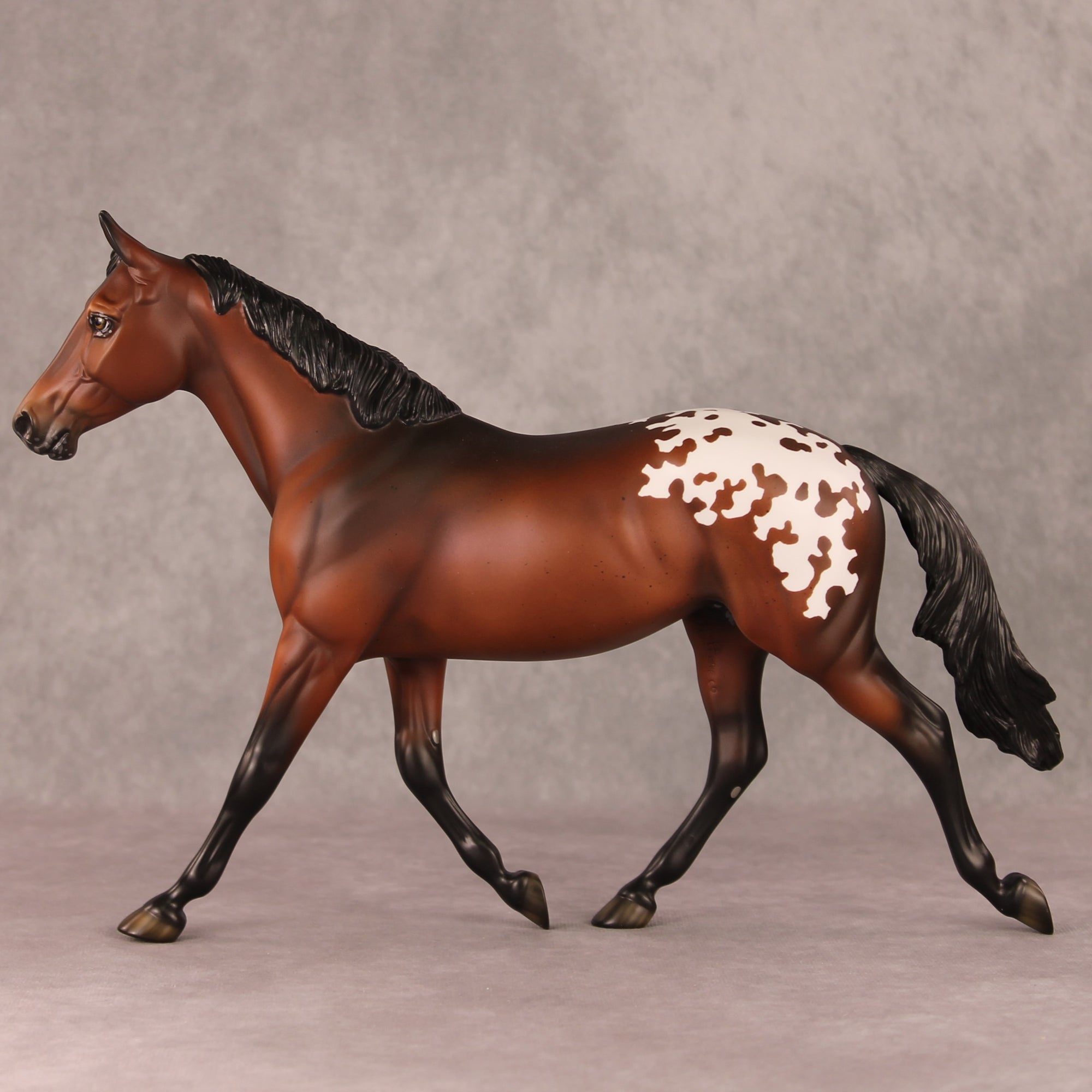 Candle In The Window OOAK Bay Appaloosa Custom Palouse By Ellen Robbins HS24