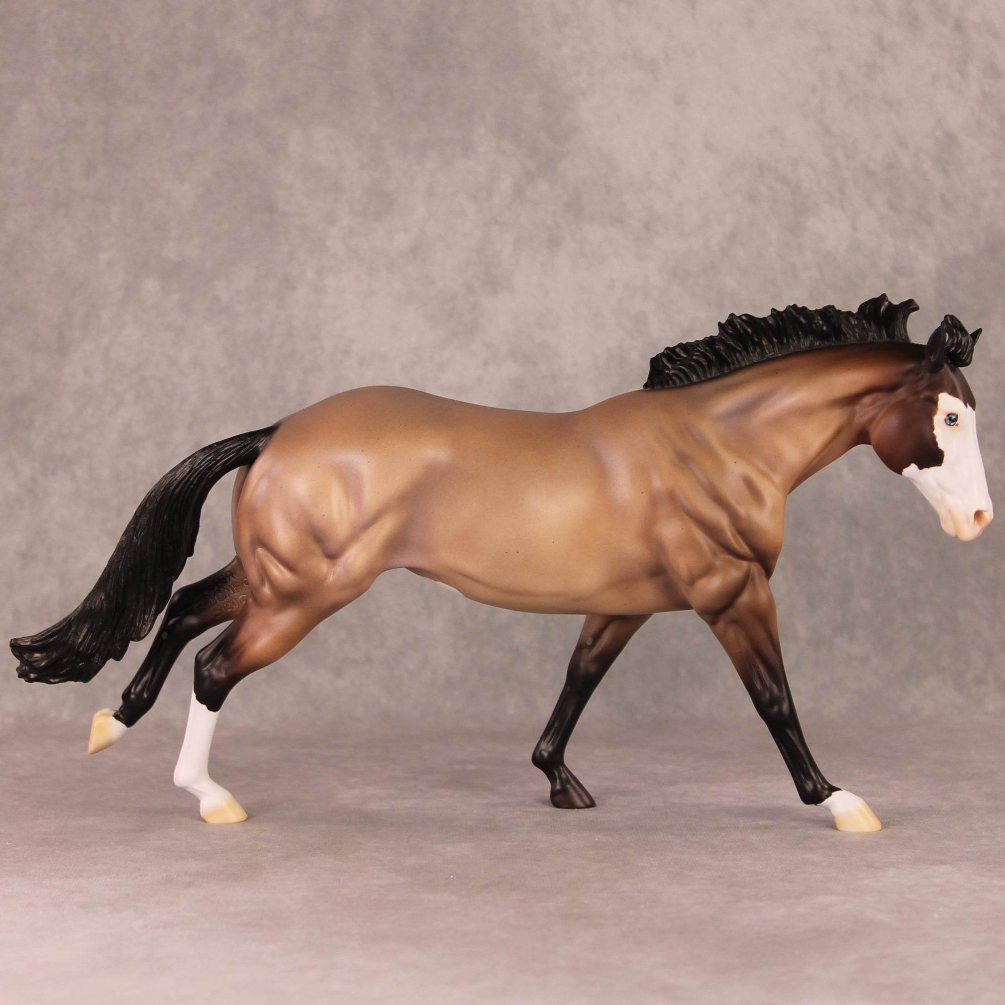 Chimney Sweep OOAK Red Roan Custom Remington By Ellen Robbins HS24