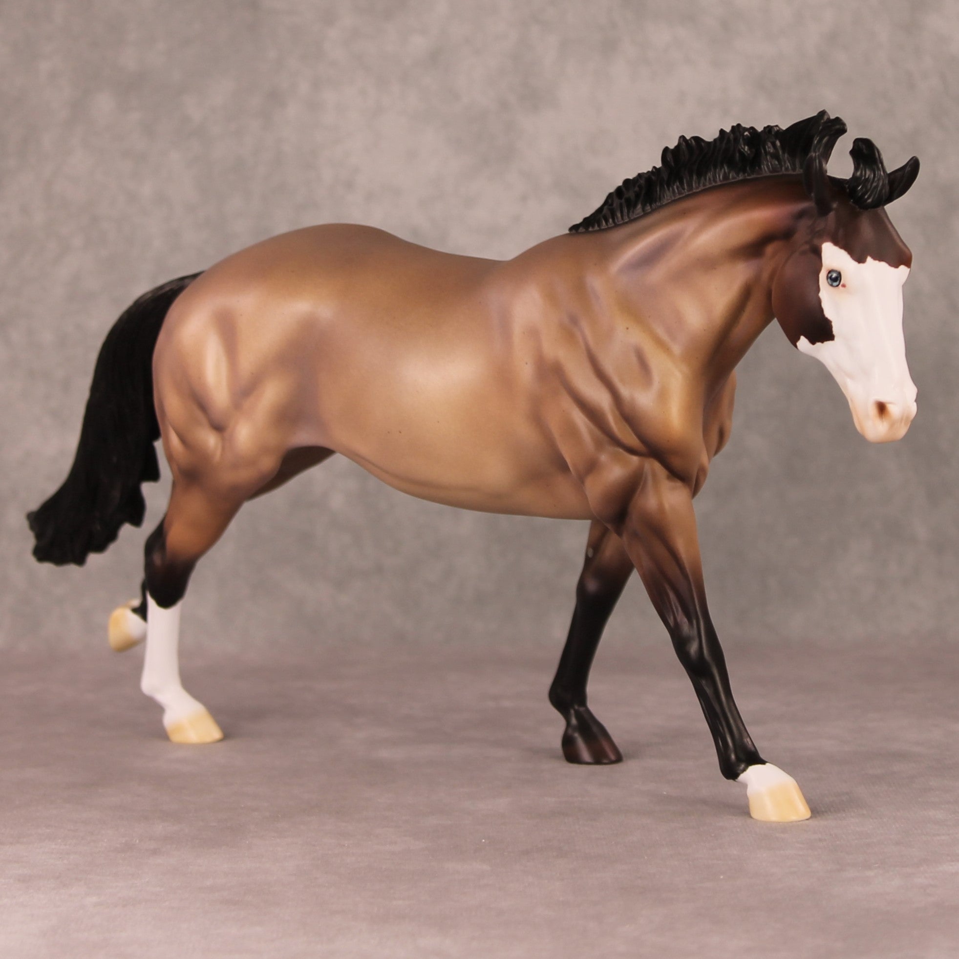 Chimney Sweep OOAK Red Roan Custom Remington By Ellen Robbins HS24