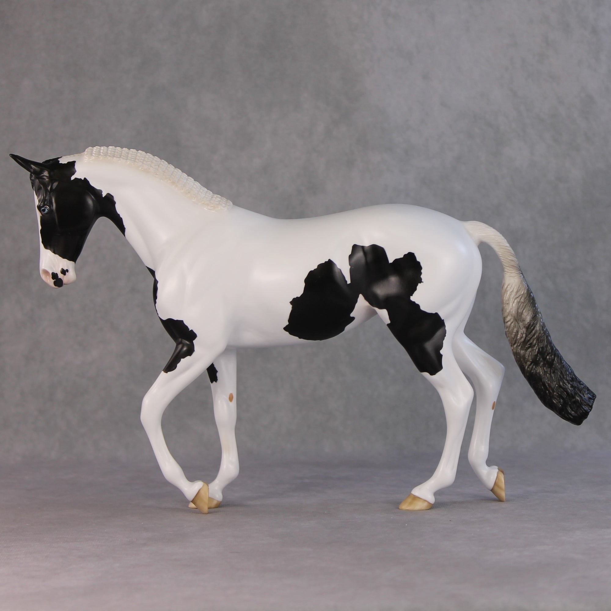Vostok OOAK Bay Tobiano Custom Thoroughbred By Jess Hamill HS24