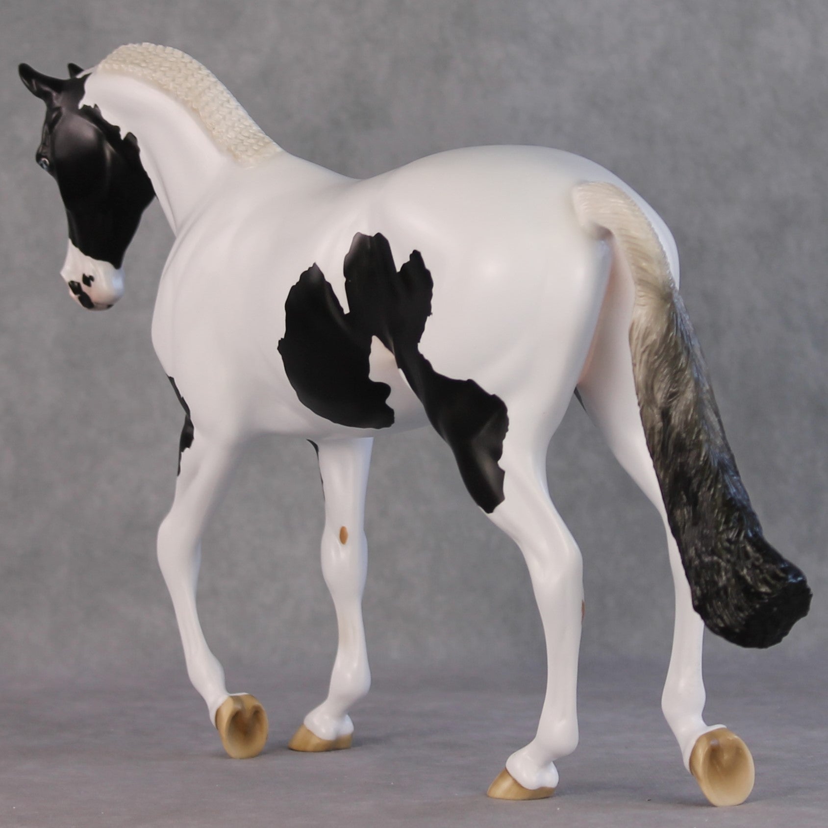 Vostok OOAK Bay Tobiano Custom Thoroughbred By Jess Hamill HS24