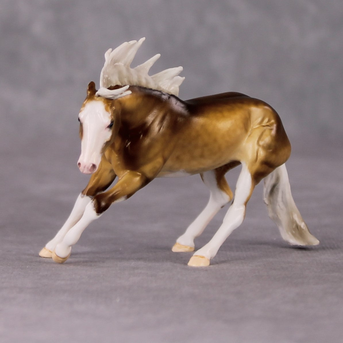 Chex My Mate & Patty Set OOAK Custom Cutter Chip and Calf in Sooty Palomino Painted and Customized By Tiffany Purdy HS24 Best Offer