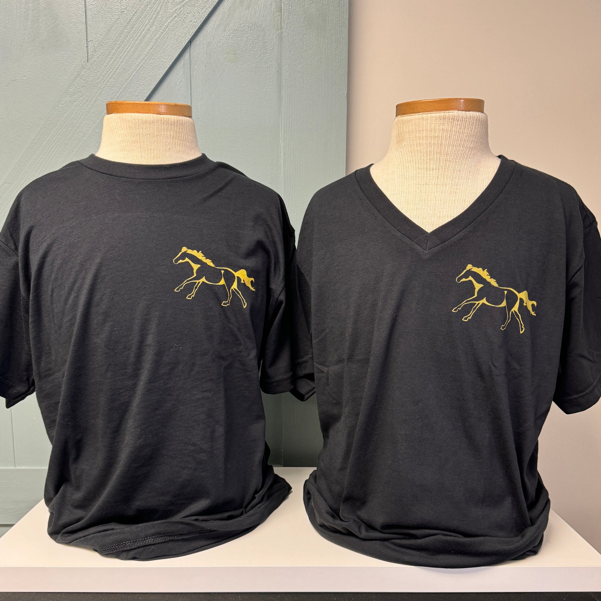 Stone Horses 2024 Logo V Neck T Shirt