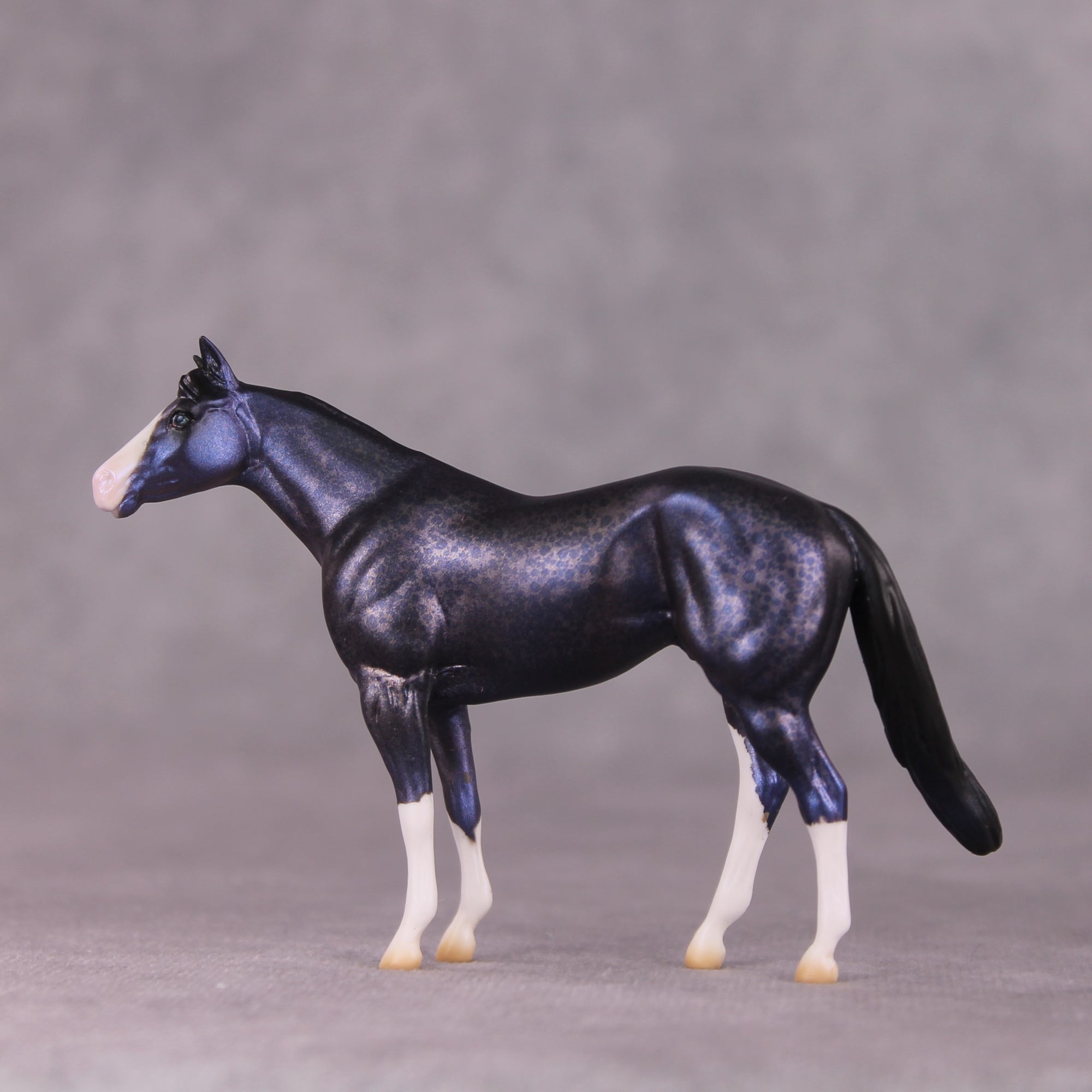 "A Single Blueberry" OOAK FCM Stock Chip By Amanda Brock - June GemStones Series