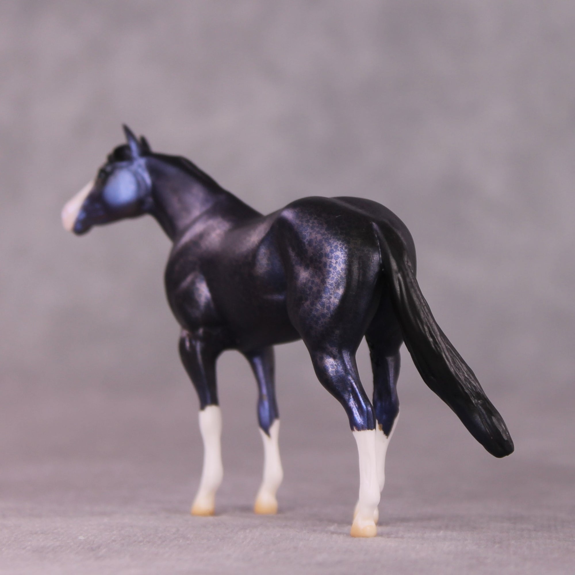 "A Single Blueberry" OOAK FCM Stock Chip By Amanda Brock - June GemStones Series