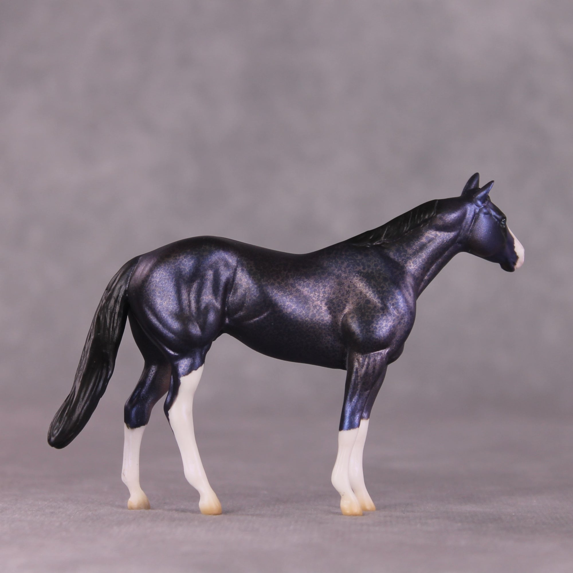 "A Single Blueberry" OOAK FCM Stock Chip By Amanda Brock - June GemStones Series