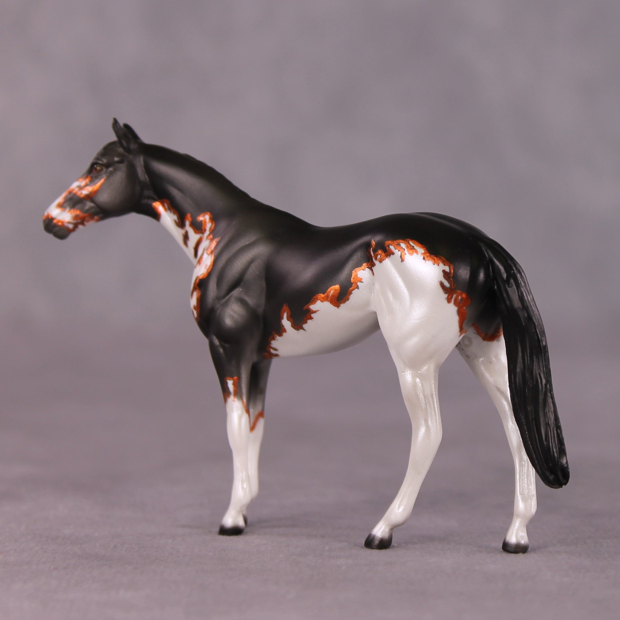 "Accismus" OOAK Thoroghbred Chip by Dawn Quick SHCF25