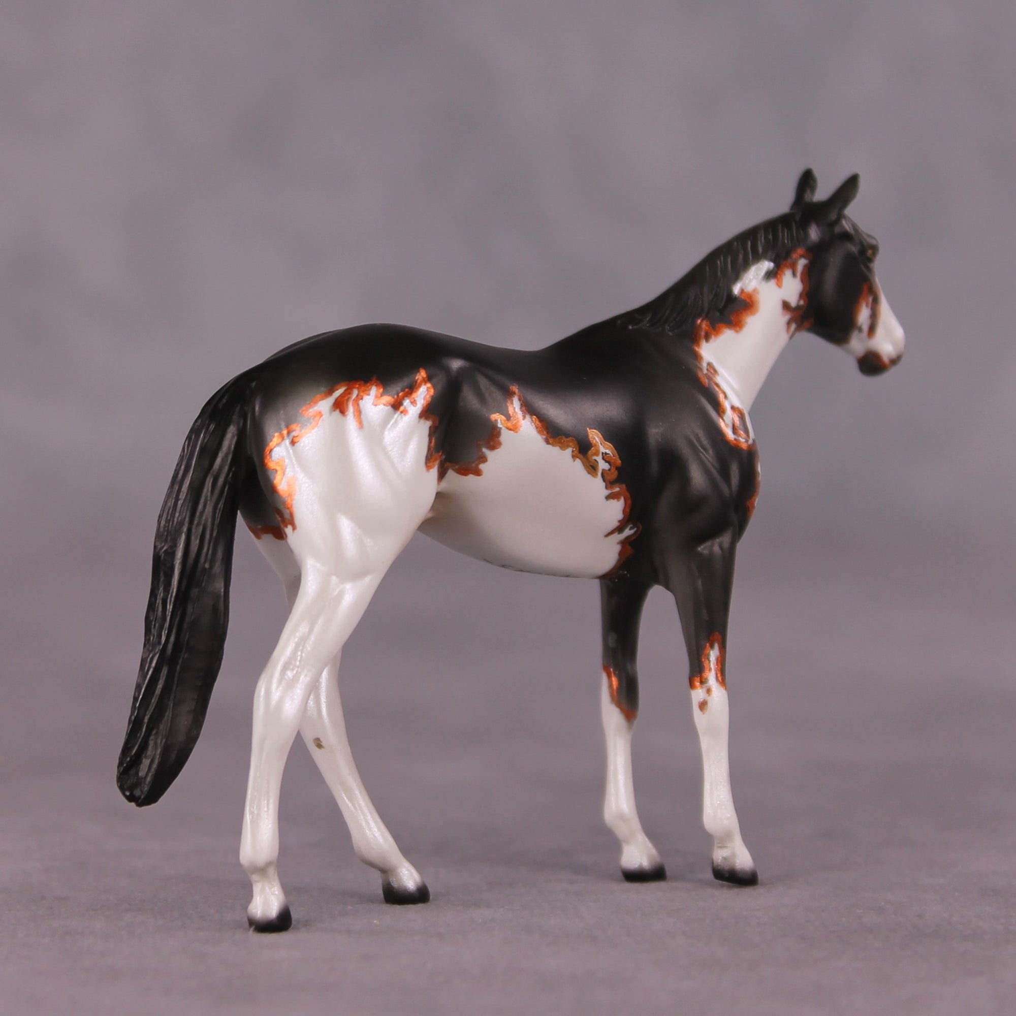 "Accismus" OOAK Thoroghbred Chip by Dawn Quick SHCF25