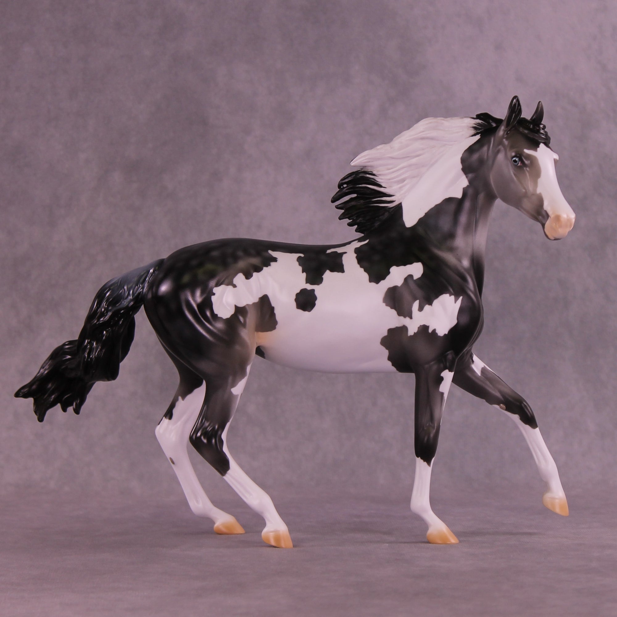 Deep Blue OOAK FCM Arabian Mare by Anna Rieck DDOOAKs25