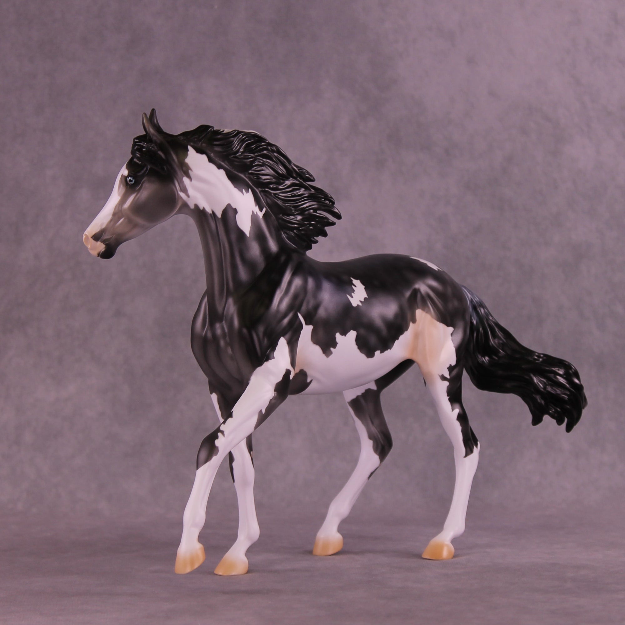 Deep Blue OOAK FCM Arabian Mare by Anna Rieck DDOOAKs25