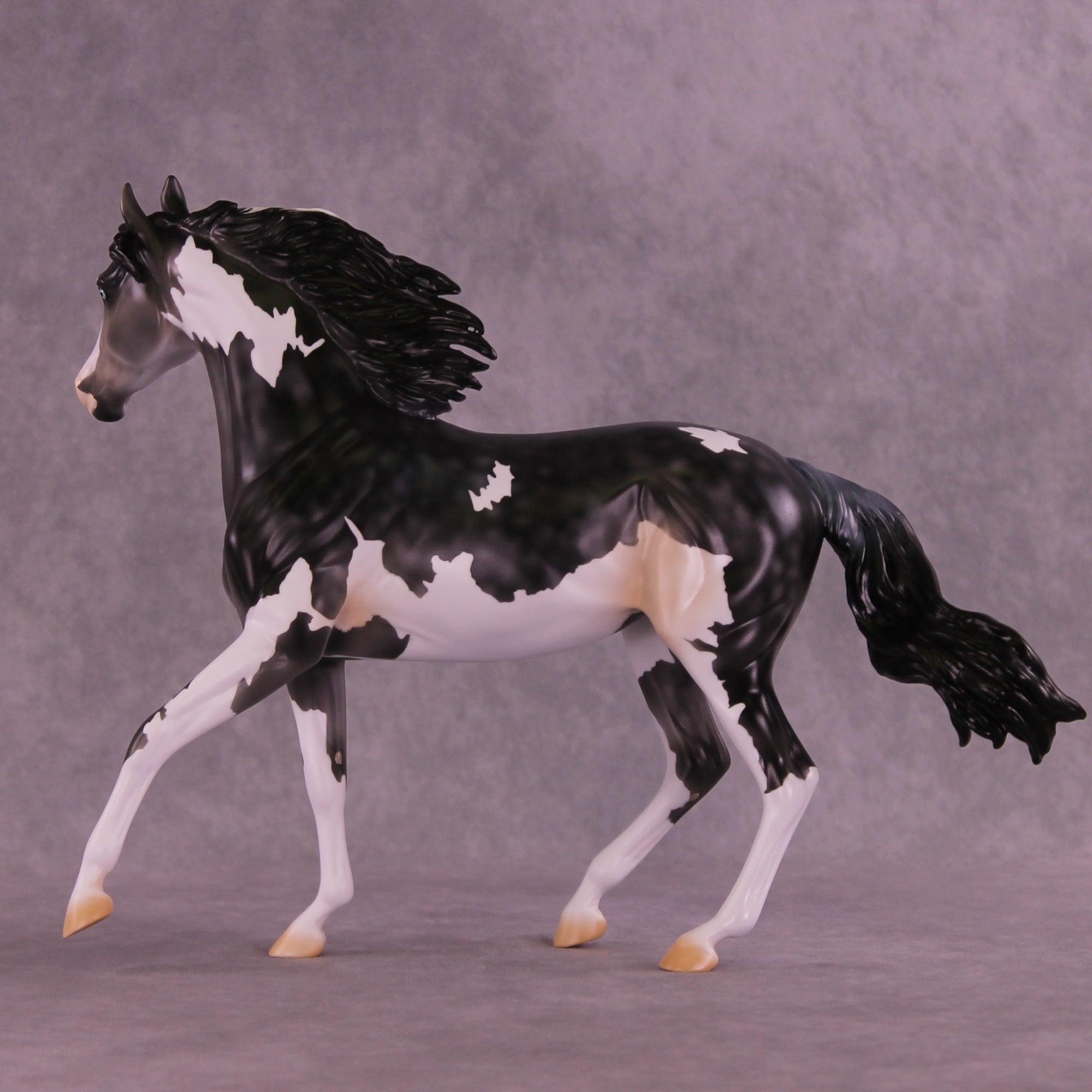 Deep Blue OOAK FCM Arabian Mare by Anna Rieck DDOOAKs25