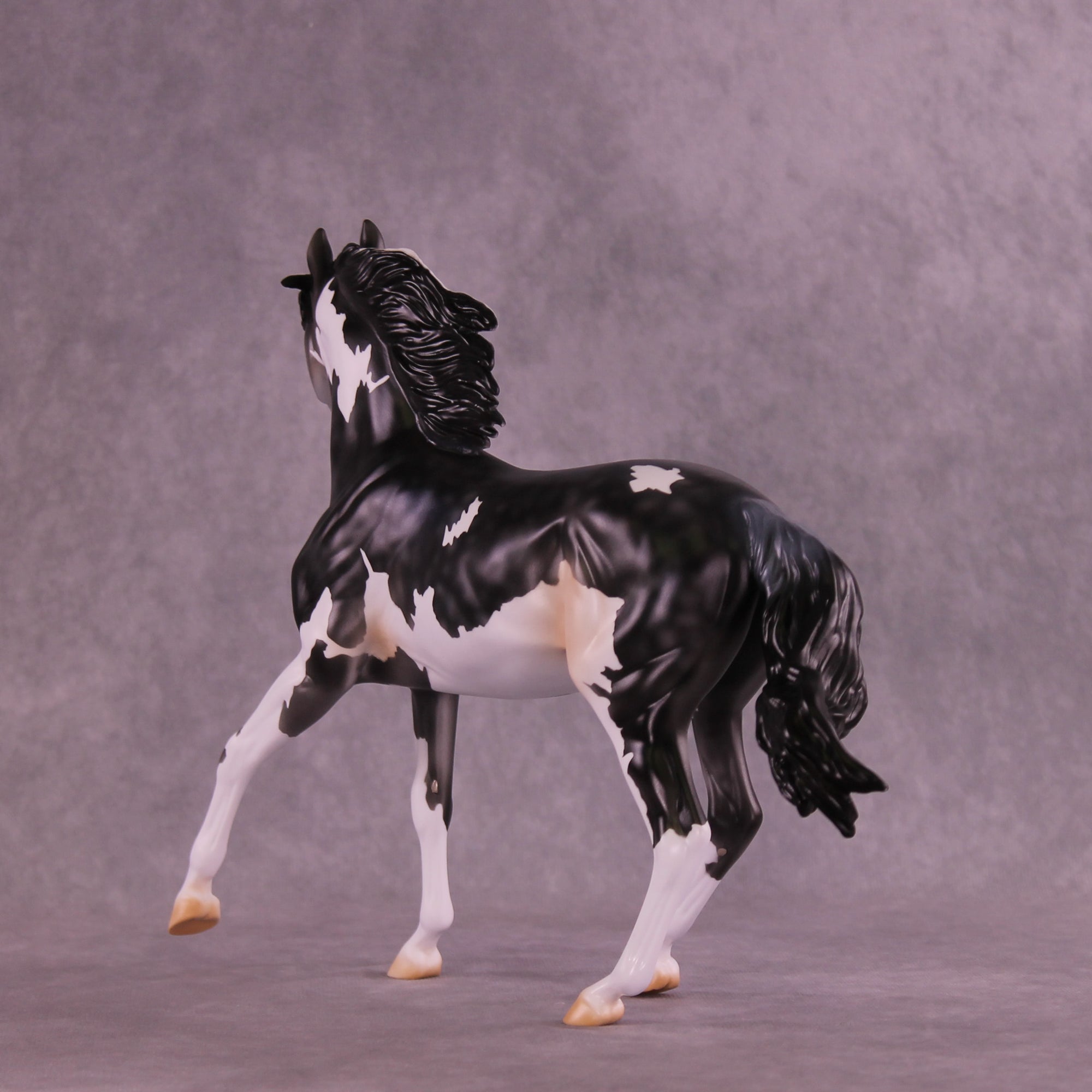 Deep Blue OOAK FCM Arabian Mare by Anna Rieck DDOOAKs25