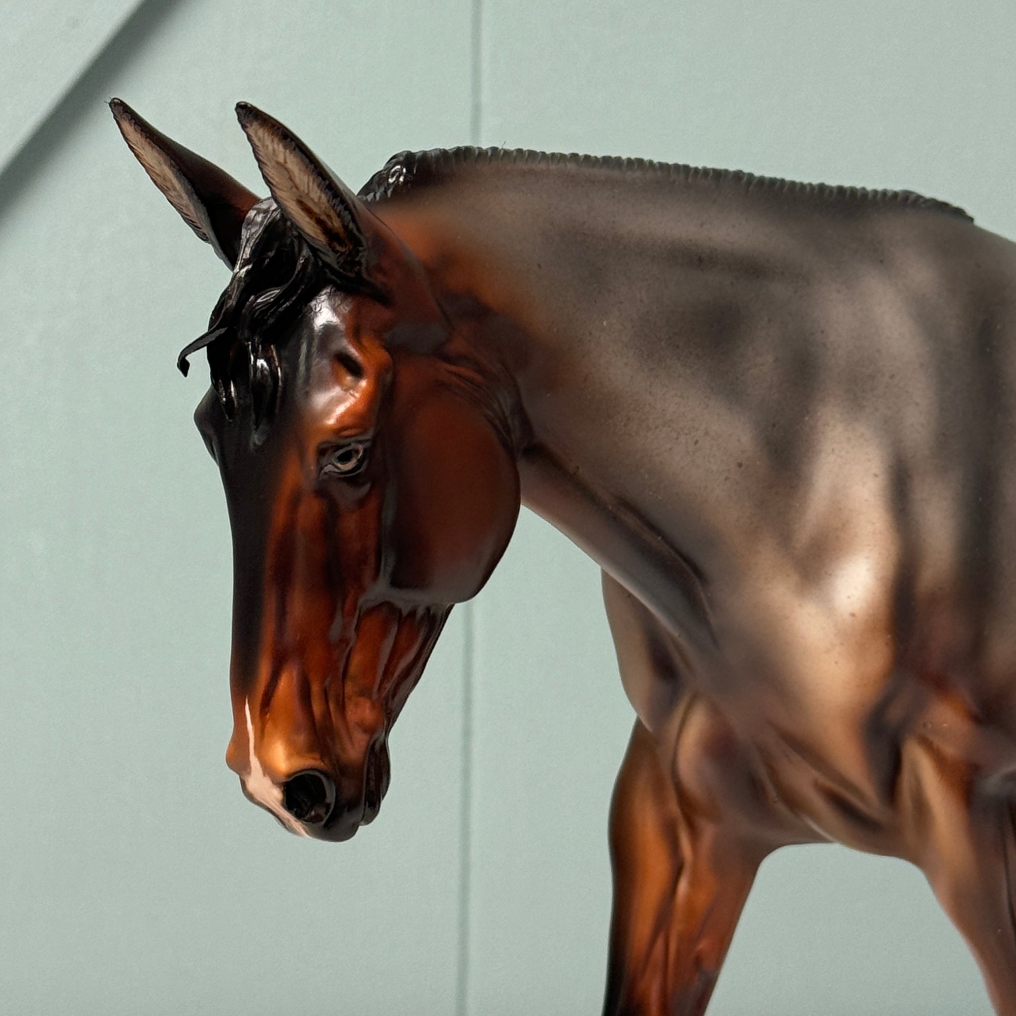 Humble & Kind OOAK Dark Bay Roan Mule By Julie Keim Best Offers 7/9/24