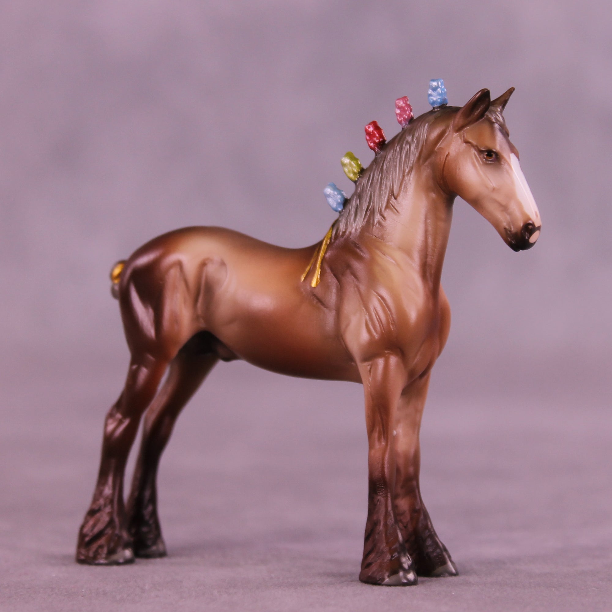 Mini Mishka OOAK EFCM Chip Standing Drafter by Jess Hamill & Melanie Miller SCD26