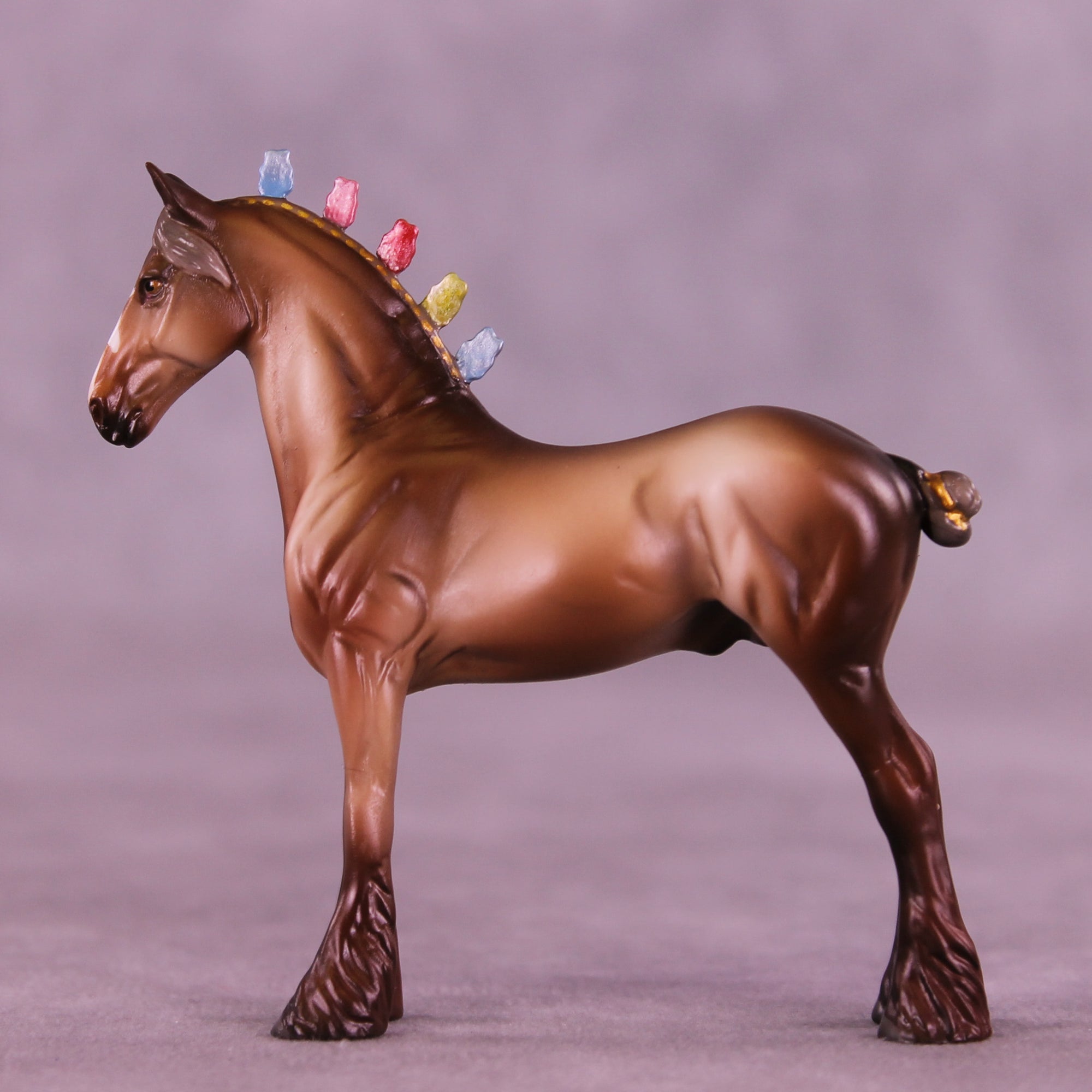 Mini Mishka OOAK EFCM Chip Standing Drafter by Jess Hamill & Melanie Miller SCD26