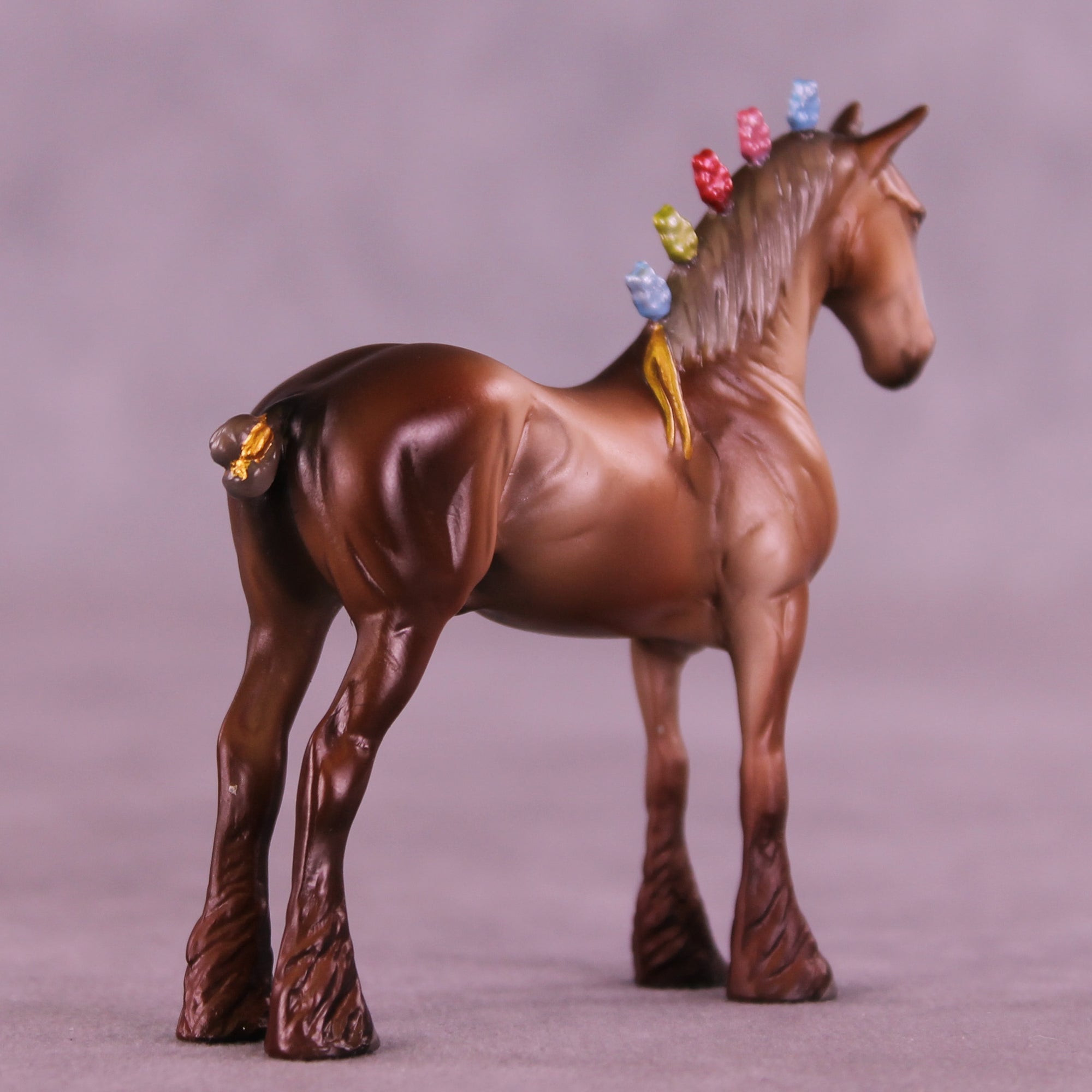 Mini Mishka OOAK EFCM Chip Standing Drafter by Jess Hamill & Melanie Miller SCD26