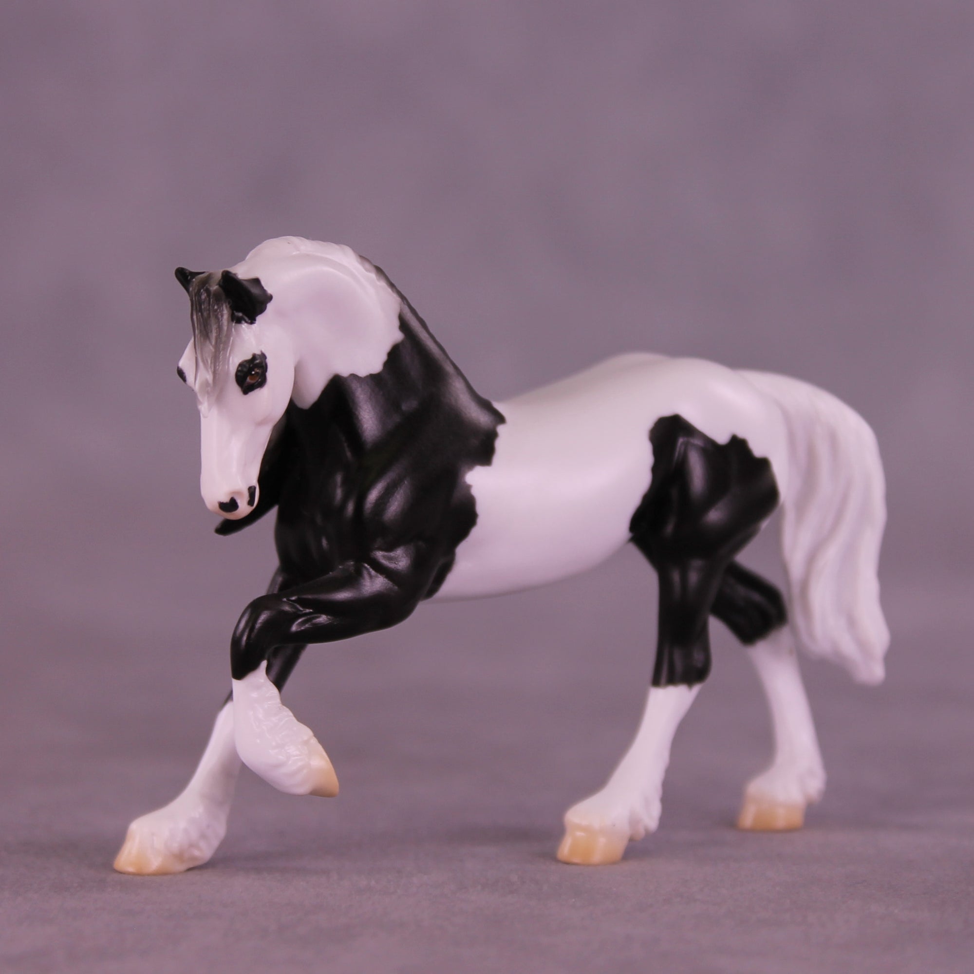 Mini Xiongmao OOAK EFCM Chip Friesian by Jess Hamill & Melanie Miller SCD26