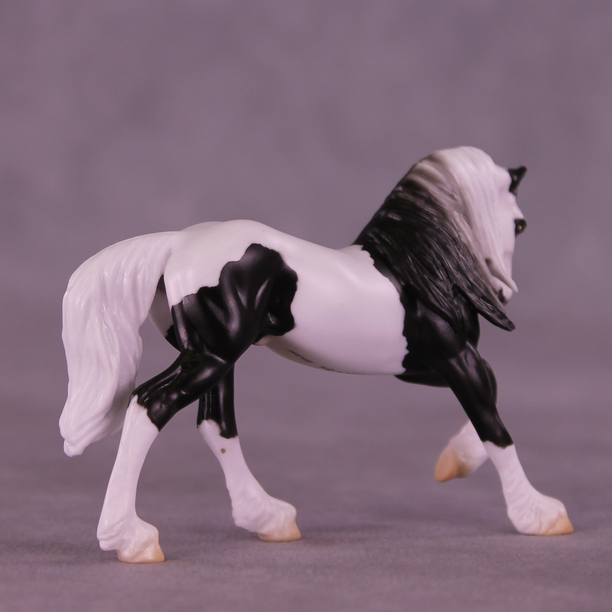 Mini Xiongmao OOAK EFCM Chip Friesian by Jess Hamill & Melanie Miller SCD26