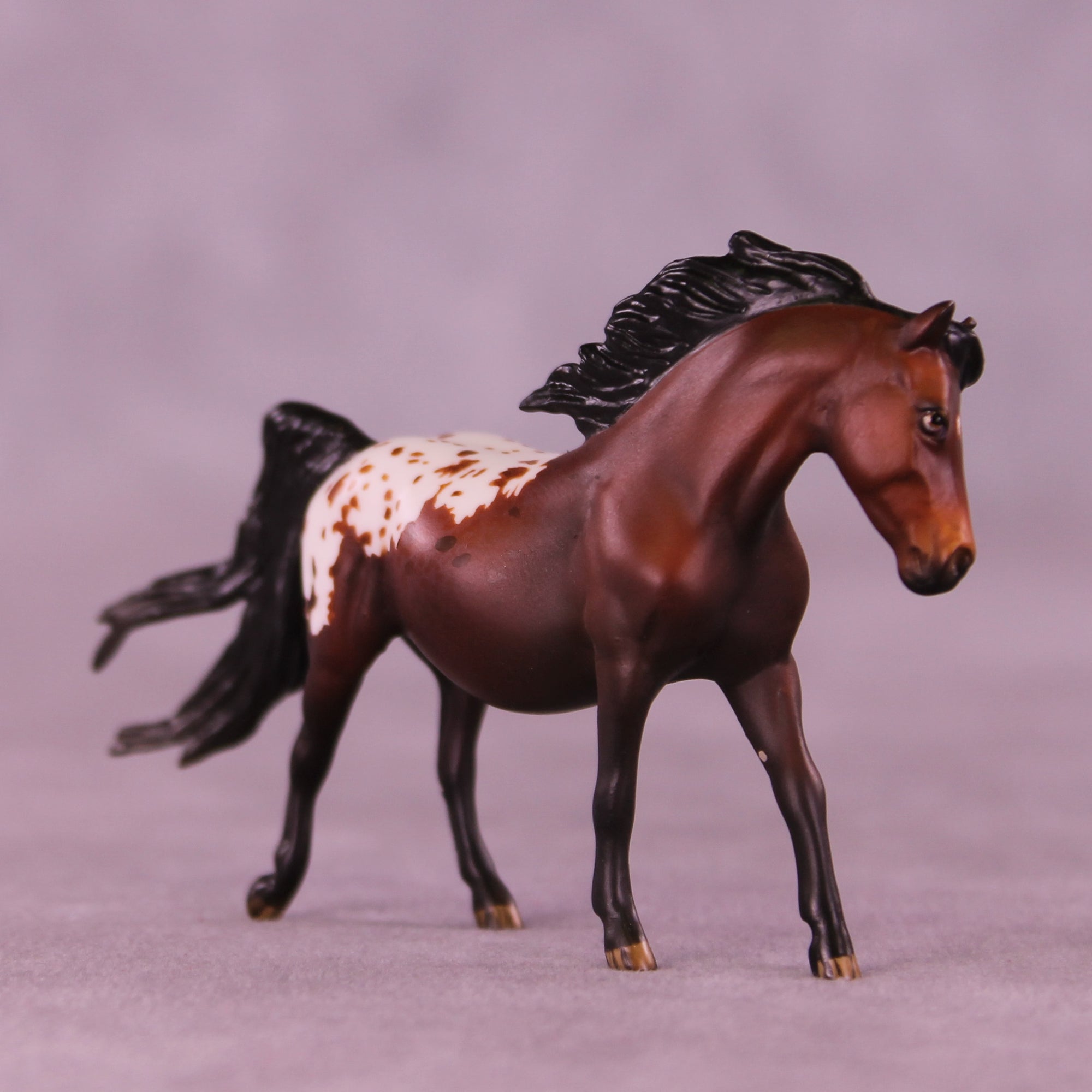 Mini Speckles OOAK EFCM Chip Pony by Jess Hamill & Melanie Miller SCD26