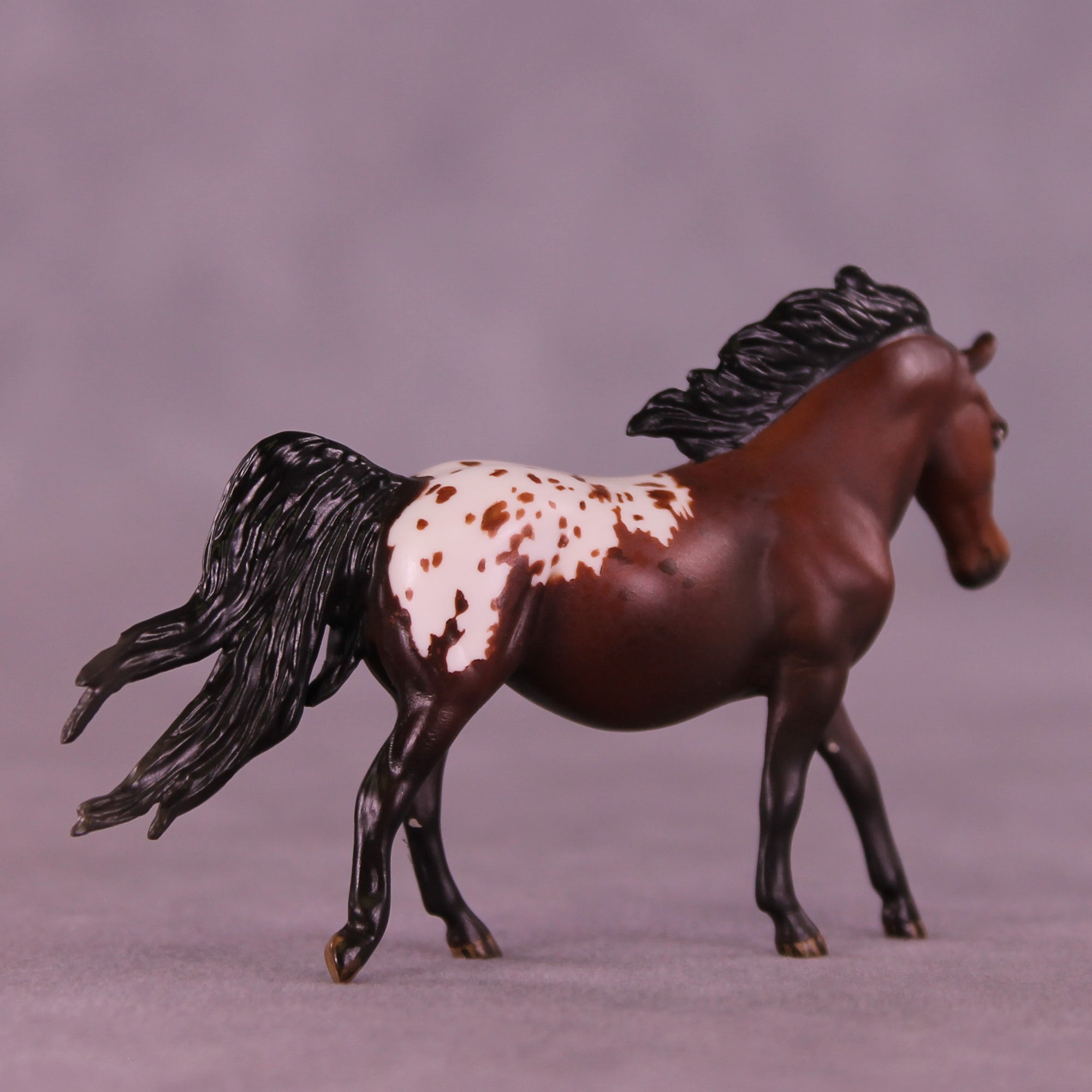 Mini Speckles OOAK EFCM Chip Pony by Jess Hamill & Melanie Miller SCD26