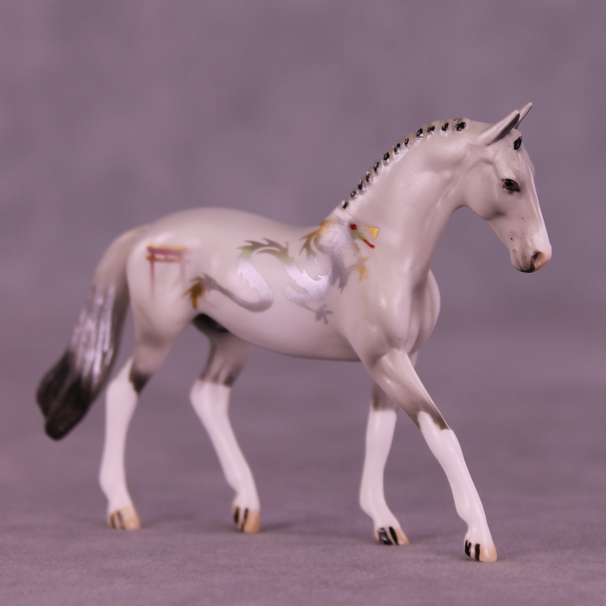 Mini Lothalox OOAK Chip Warmblood by Dawn Quick SCD26