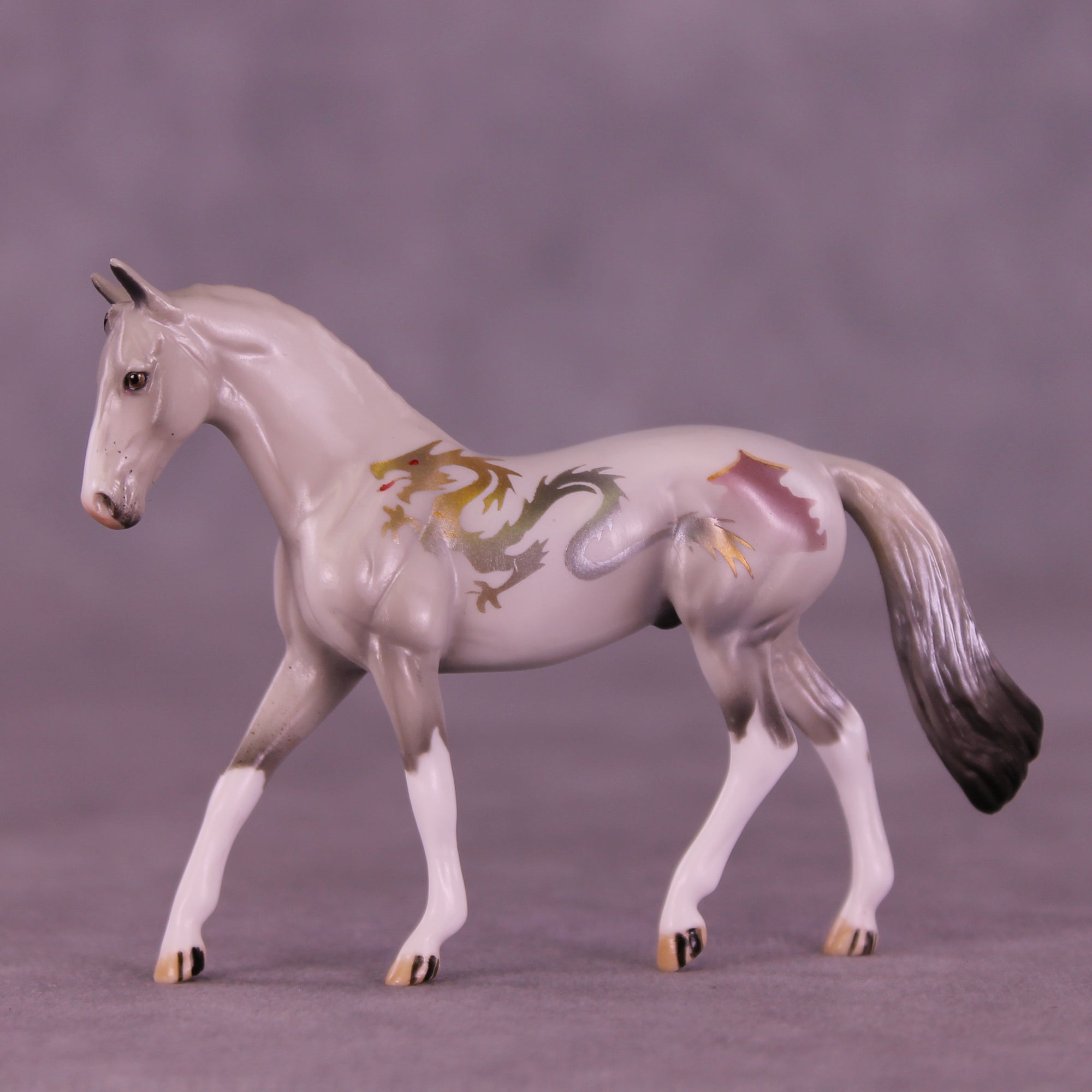 Mini Lothalox OOAK Chip Warmblood by Dawn Quick SCD26