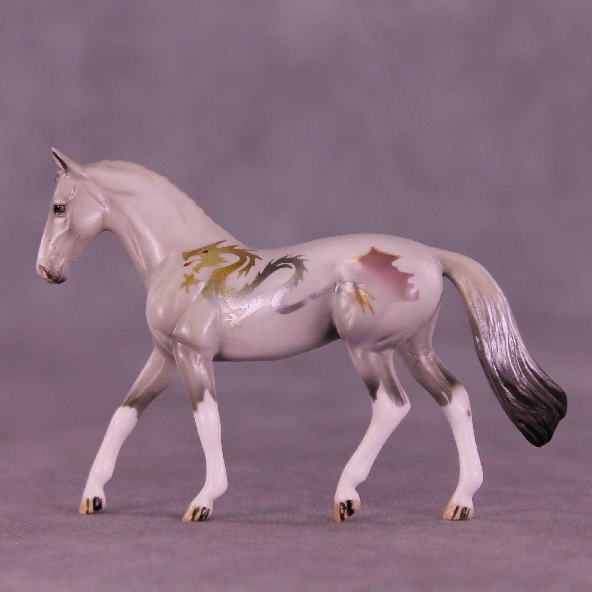 Mini Lothalox OOAK Chip Warmblood by Dawn Quick SCD26