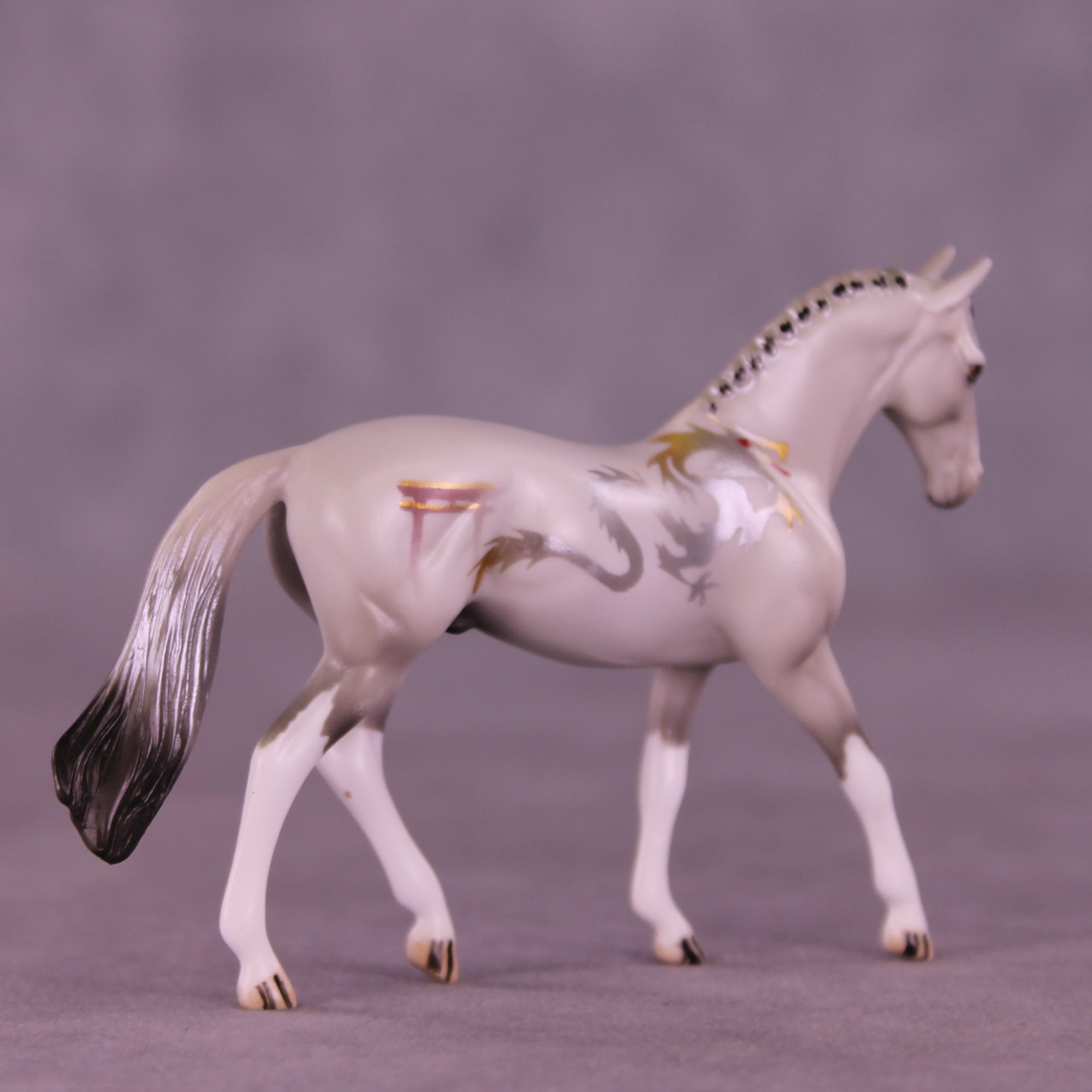 Mini Lothalox OOAK Chip Warmblood by Dawn Quick SCD26