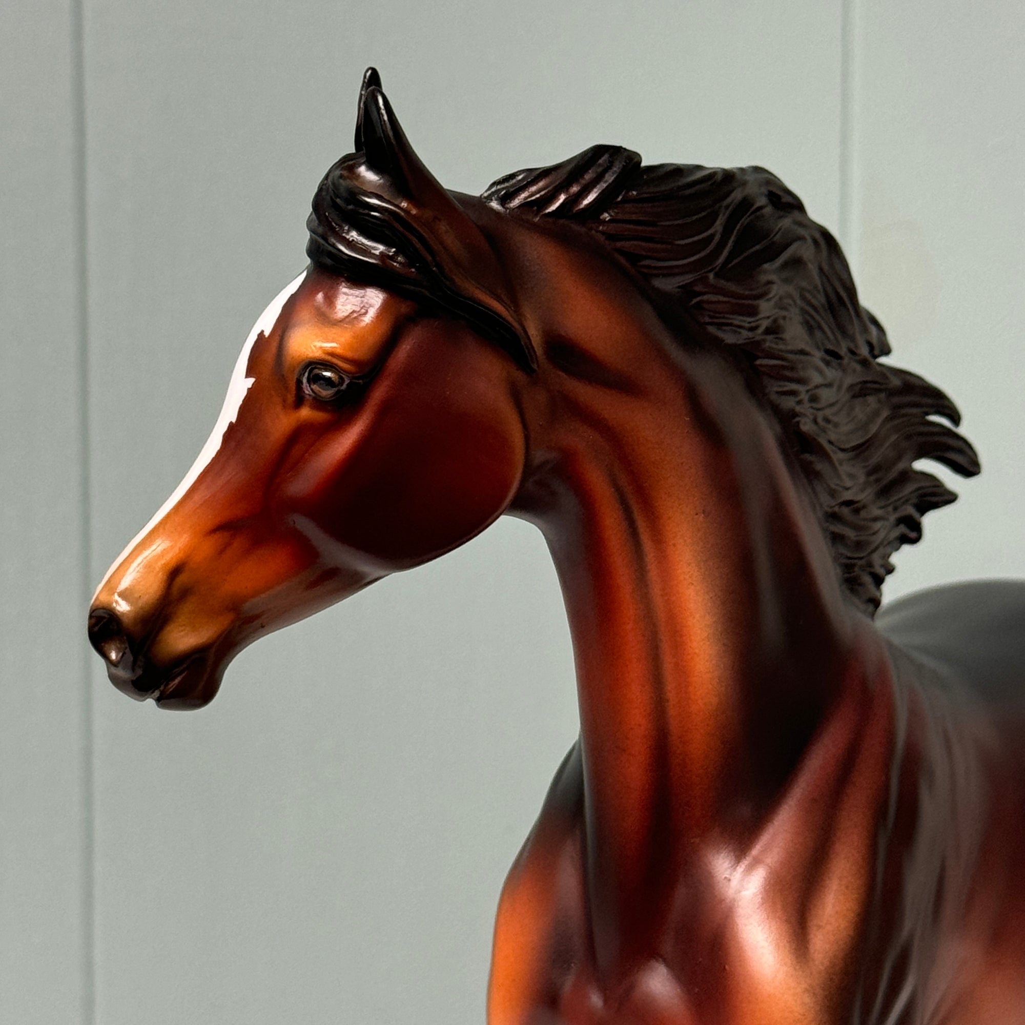 Oaklynn OOAK Dappled Bay Arabian Mare By Dawn Quick EQ24