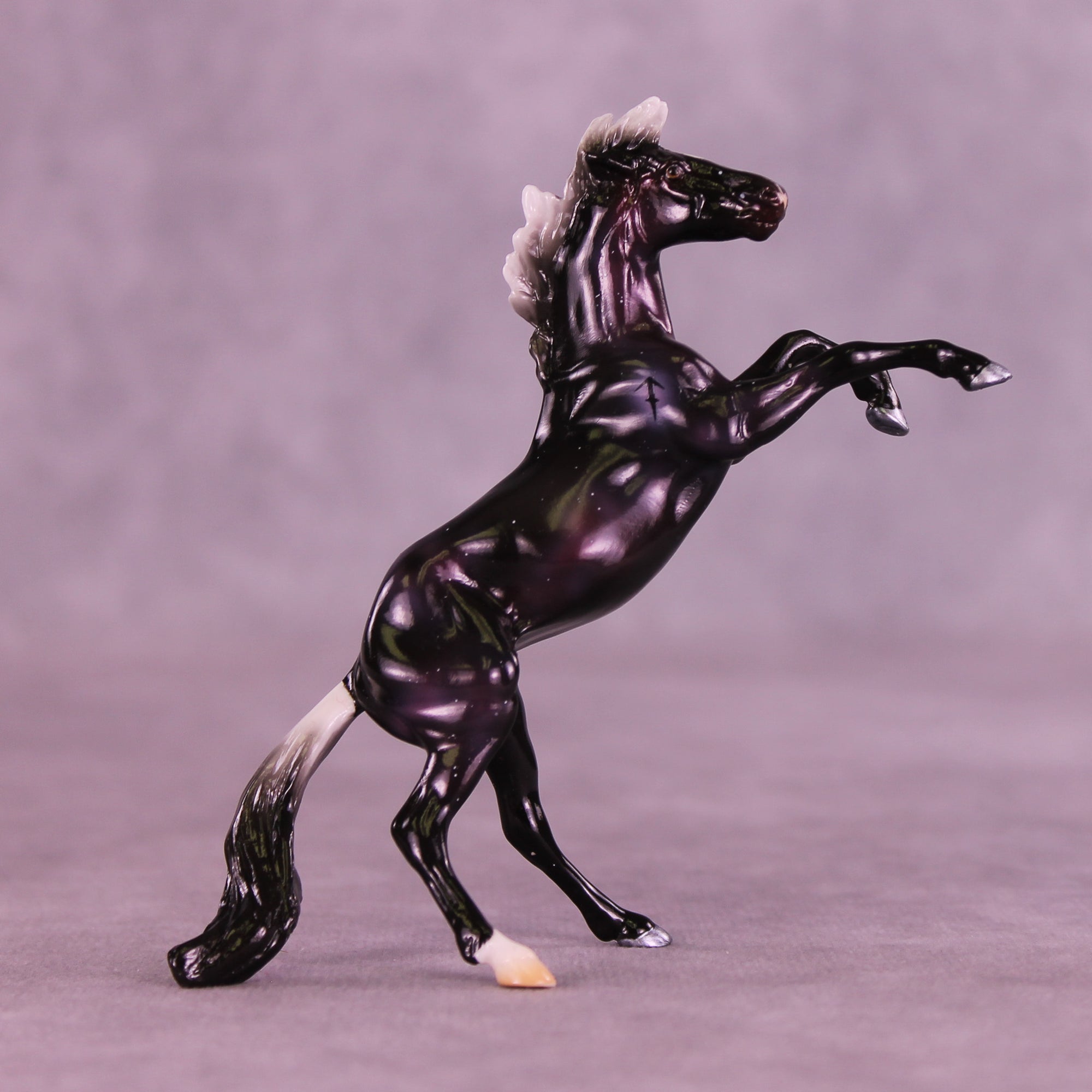 Mini Alnasl OOAK FCM Chip Mustang by Ashley Palmer & Melanie Miller SCD26
