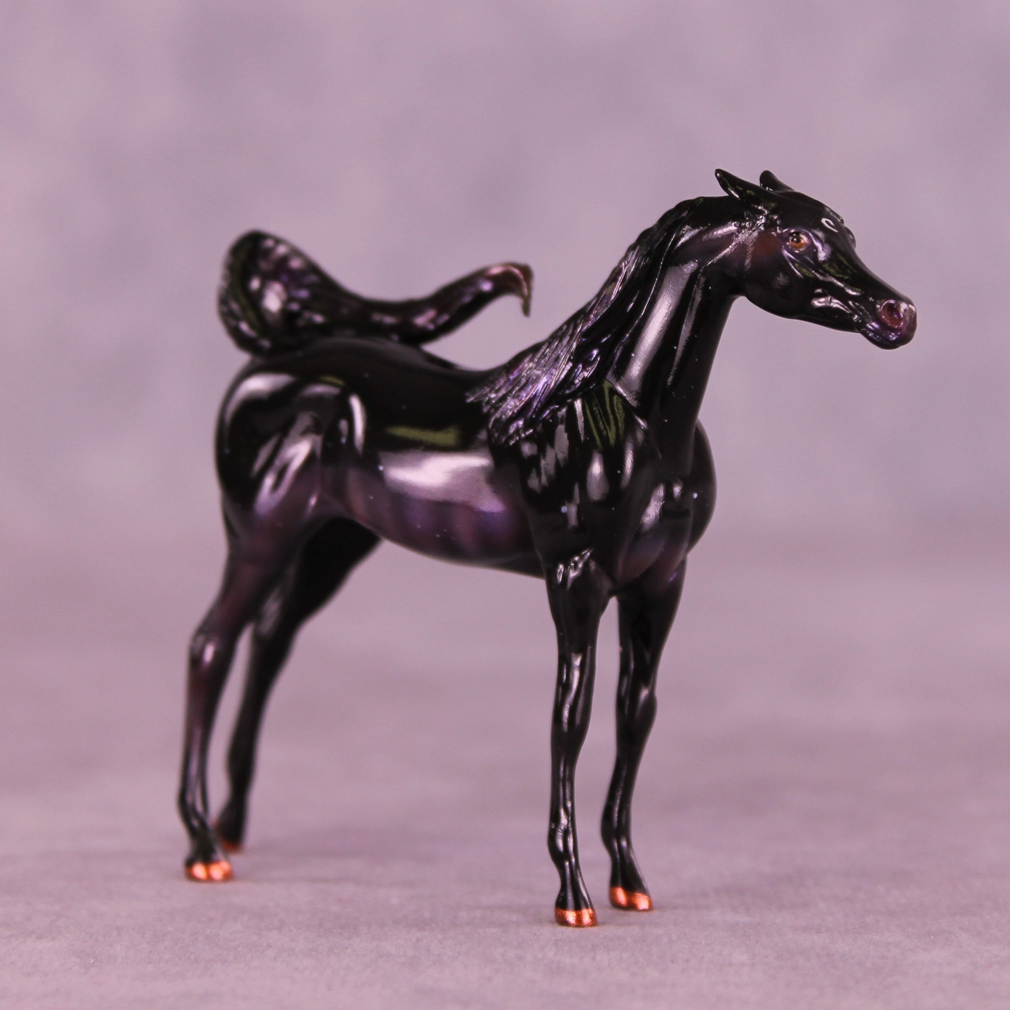 Mini Sargas OOAK EFCM Chip Arabian by Ashley Palmer & Melanie Miller SCD26