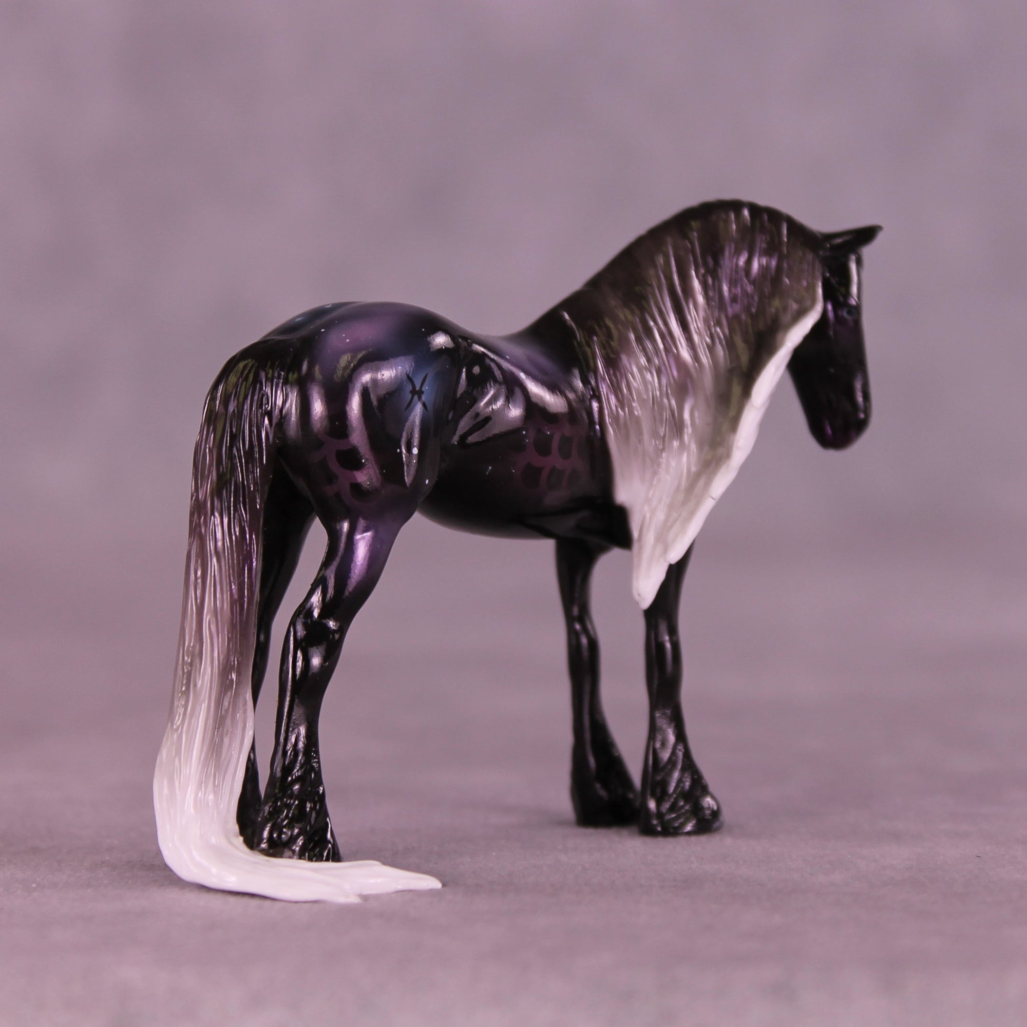 Mini Revati OOAK EFCM Chip Standing Drafter by Ashley Palmer & Melanie Miller SCD26