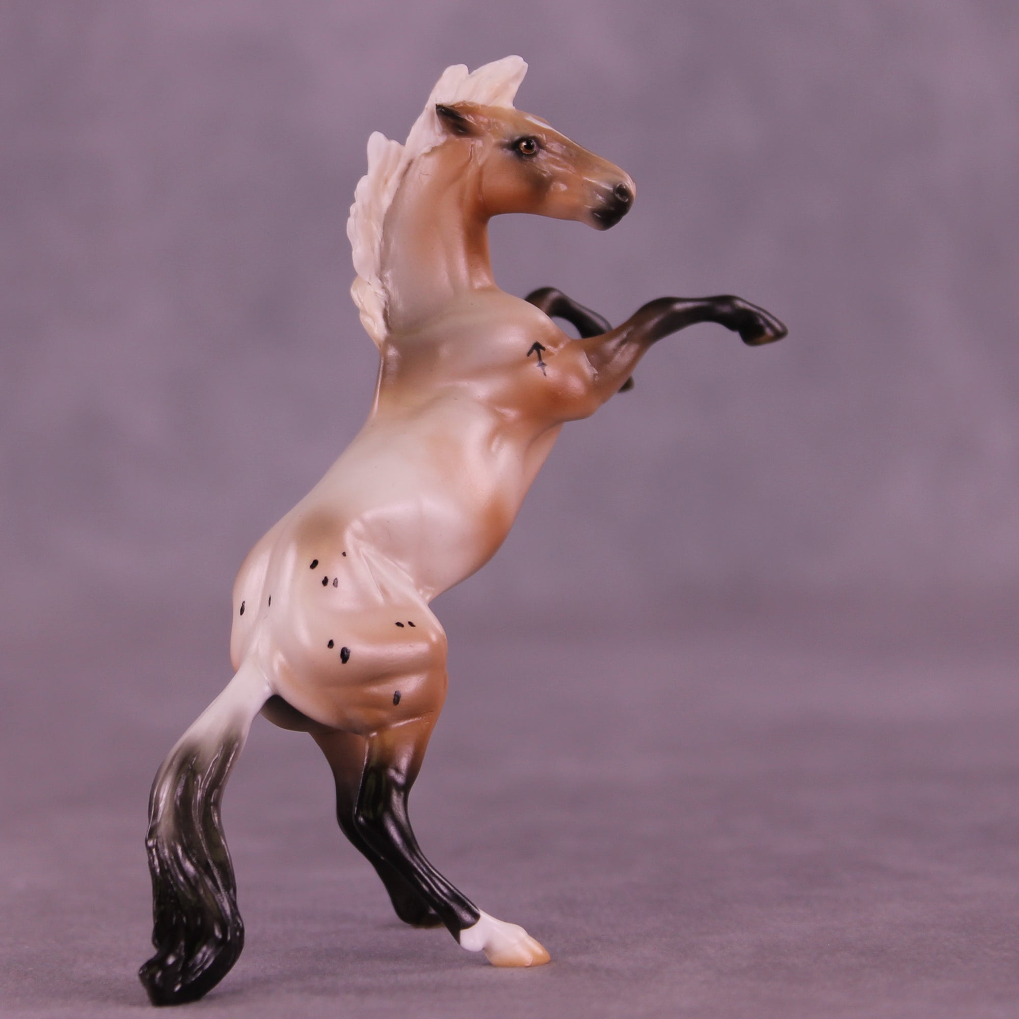 Mini Ascella OOAK FCM Chip Mustang by Ashley Palmer & Melanie Miller SCD26