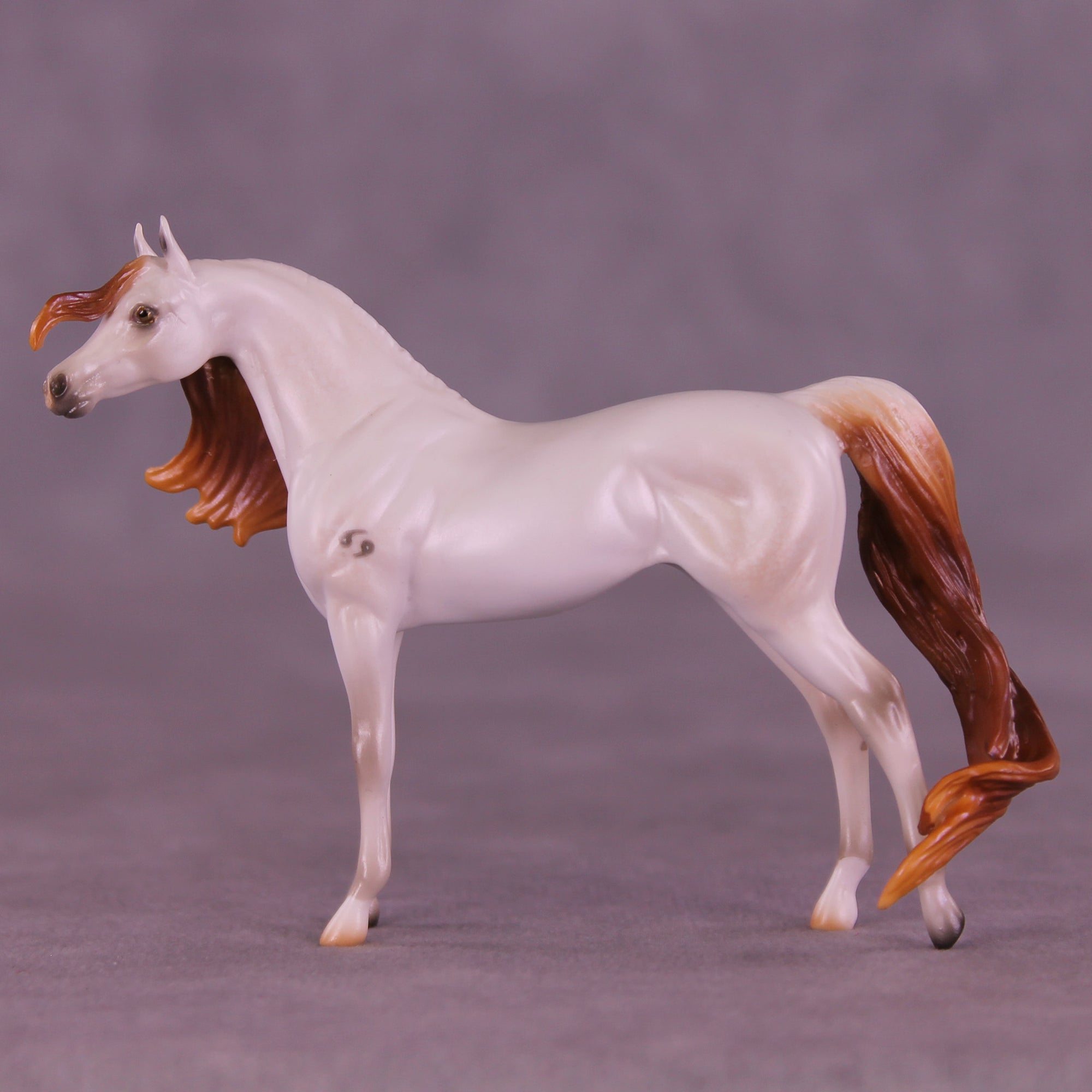 Mini Tegmine OOAK EFCM Chip Arabian by Ashley Palmer & Melanie Miller SCD26