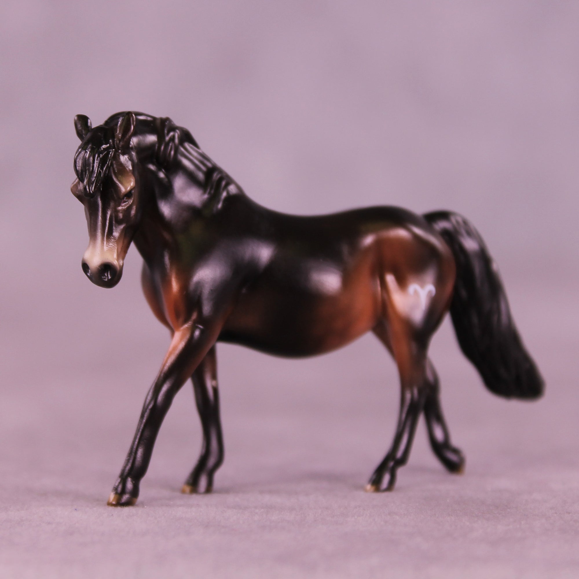 Mini Mesarthim OOAK EFCM Chip Pony by Ashley Palmer & Melanie Miller SCD26