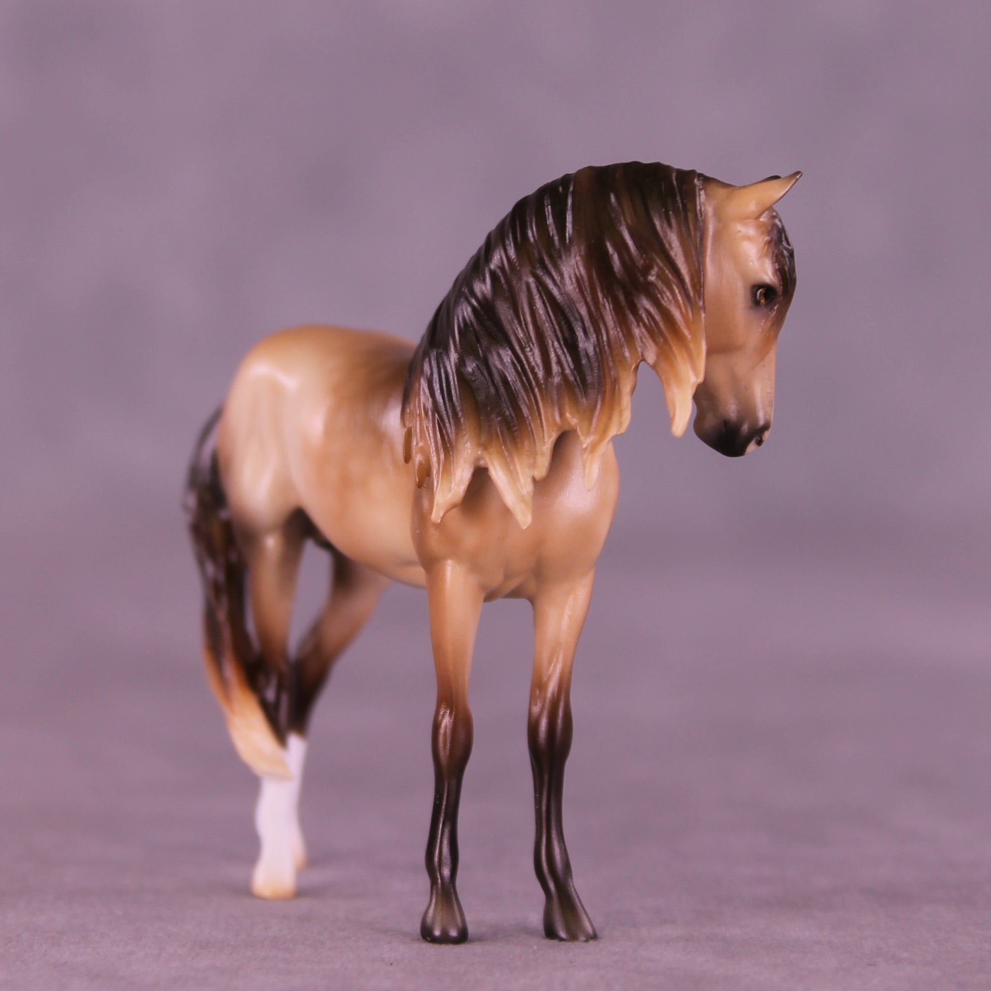 Mini Regulus OOAK EFCM Chip Andalusian by Ashley Palmer & Melanie Miller SCD26