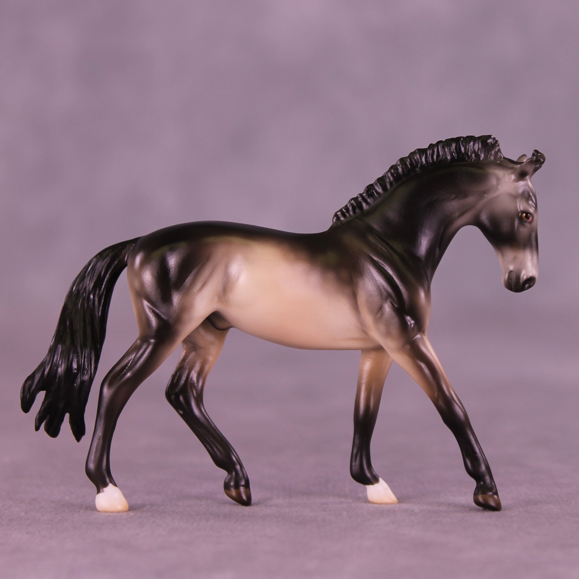 Mini Upsilon OOAK EFCM Chip Warmblood by Ashley Palmer & Melanie Miller SCD26